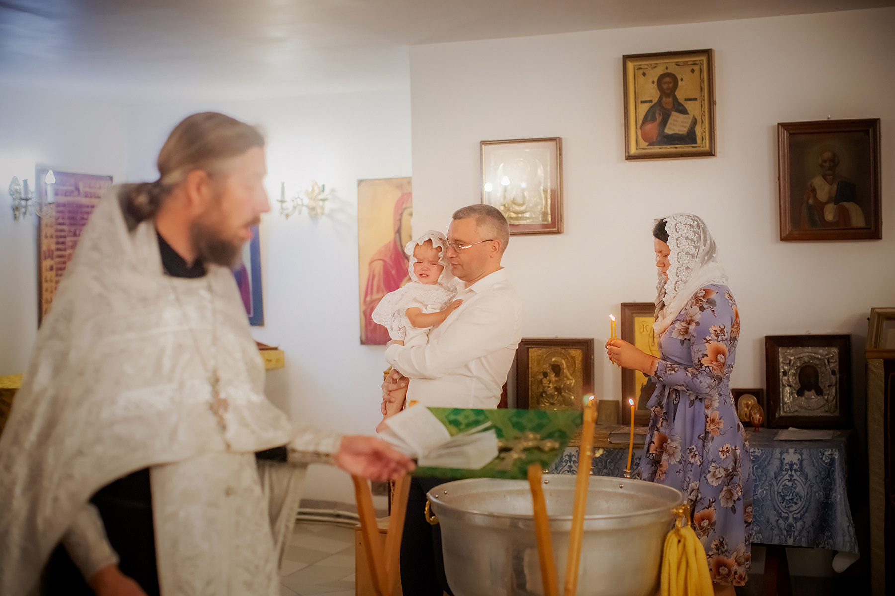 Крещение. Детский и семейный фотограф Зоя Павкина