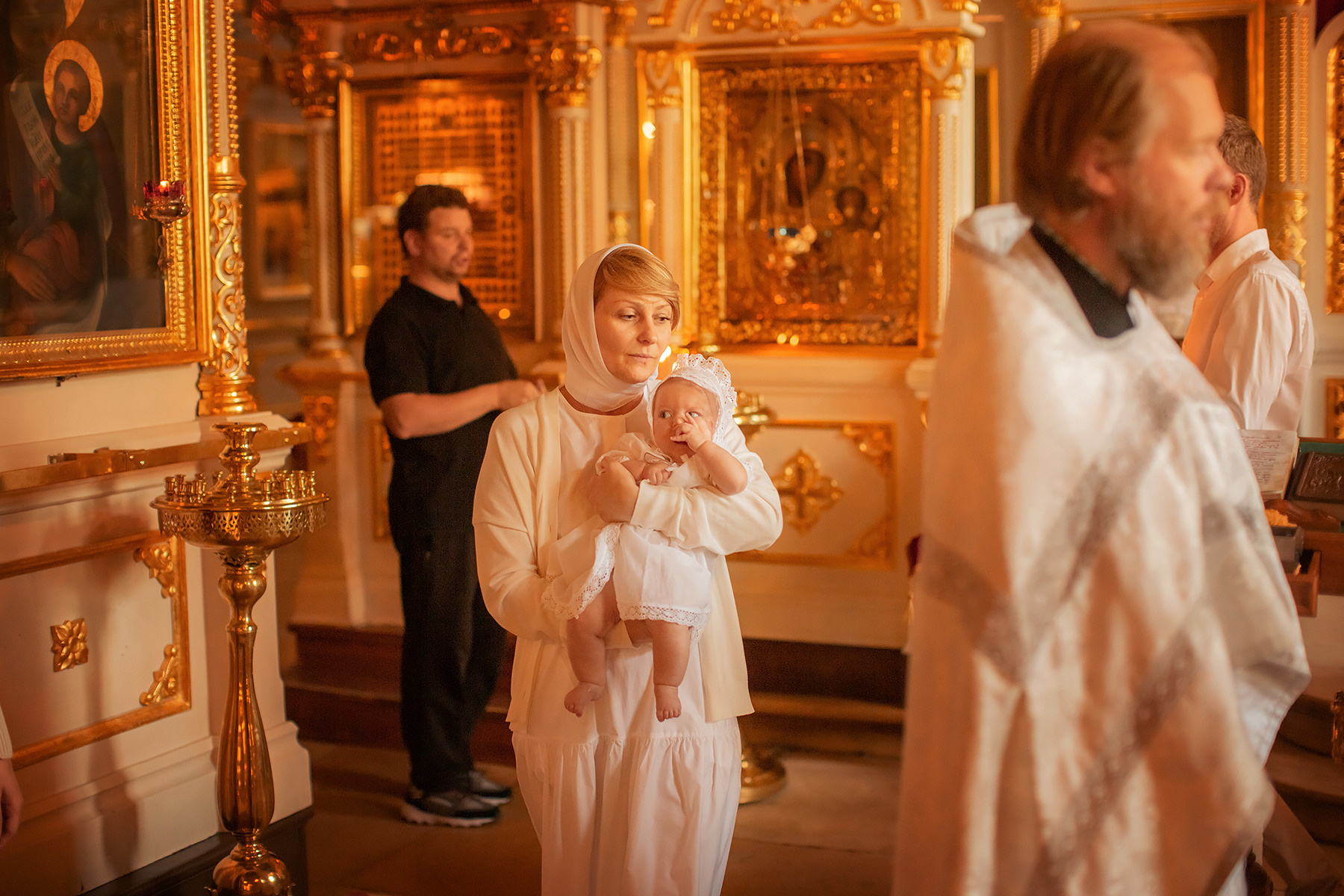 Крещение. Детский и семейный фотограф Зоя Павкина