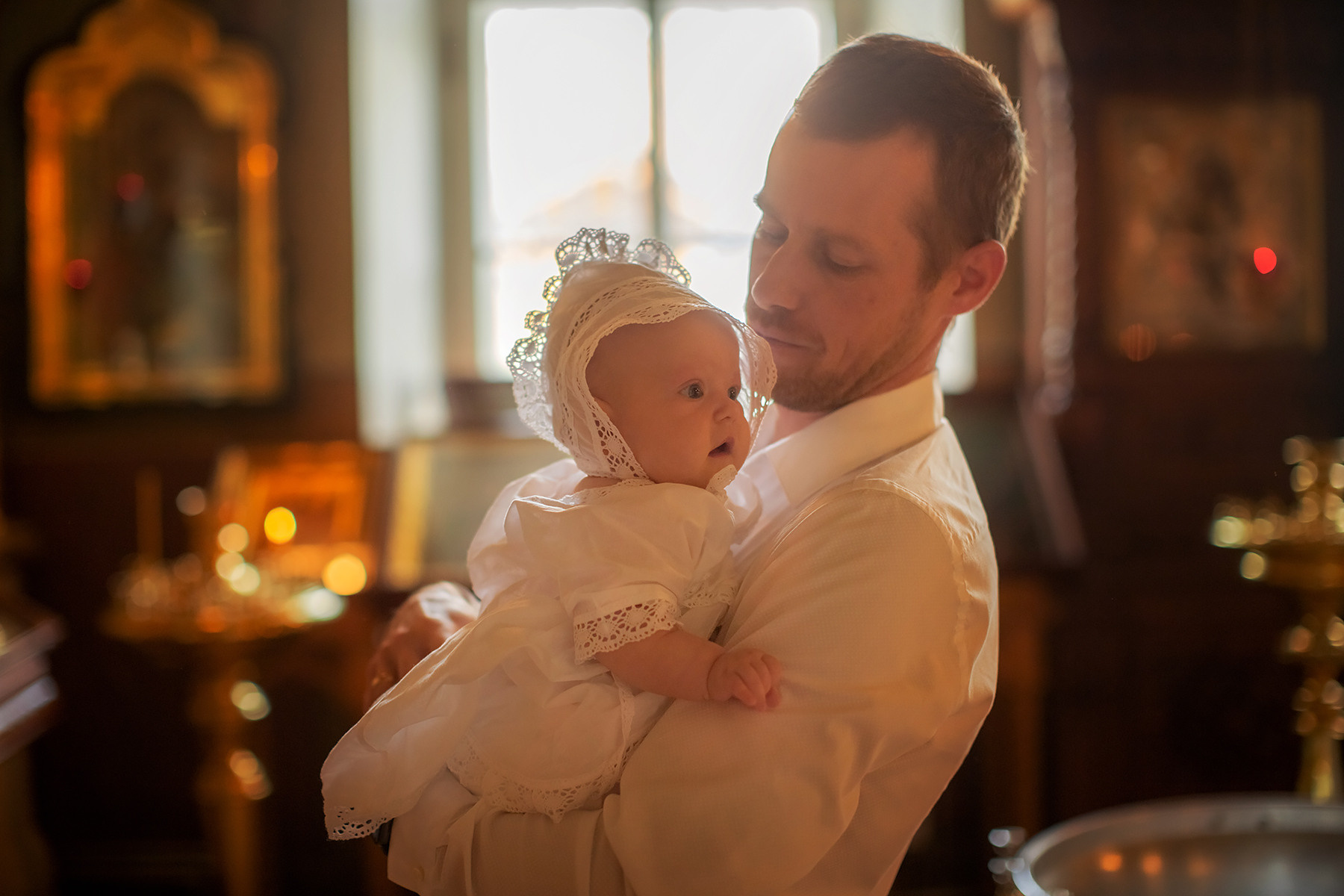 Крещение. Детский и семейный фотограф Зоя Павкина