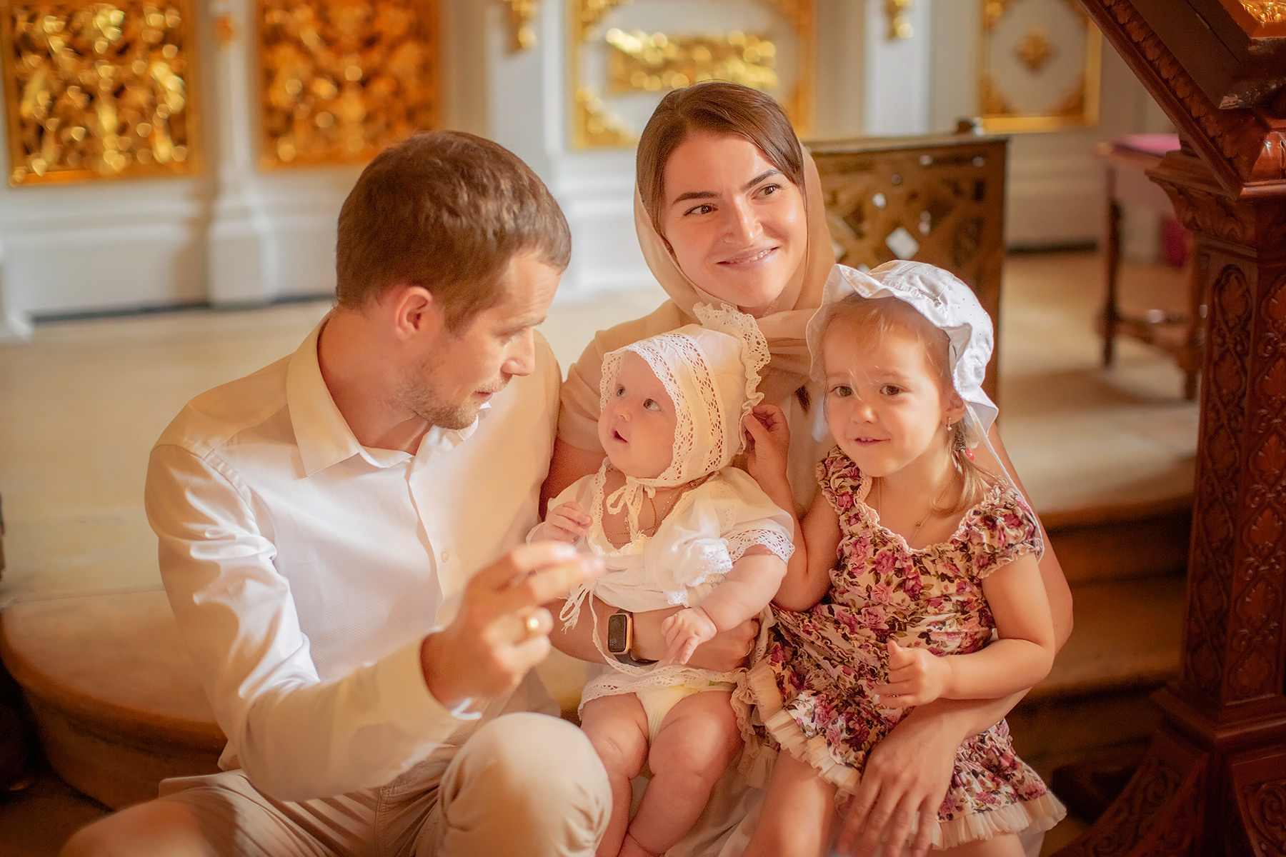 Крещение. Детский и семейный фотограф Зоя Павкина