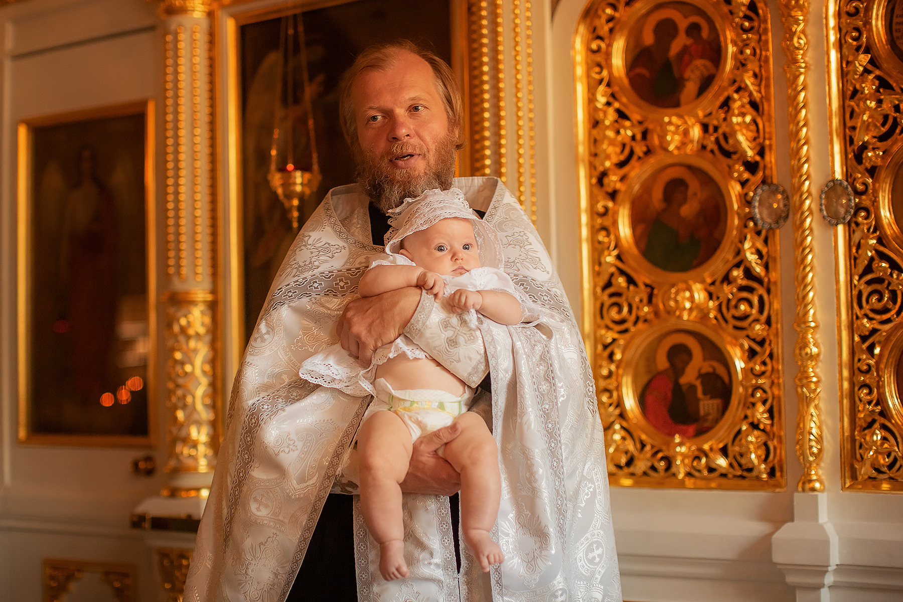 Крещение. Детский и семейный фотограф Зоя Павкина