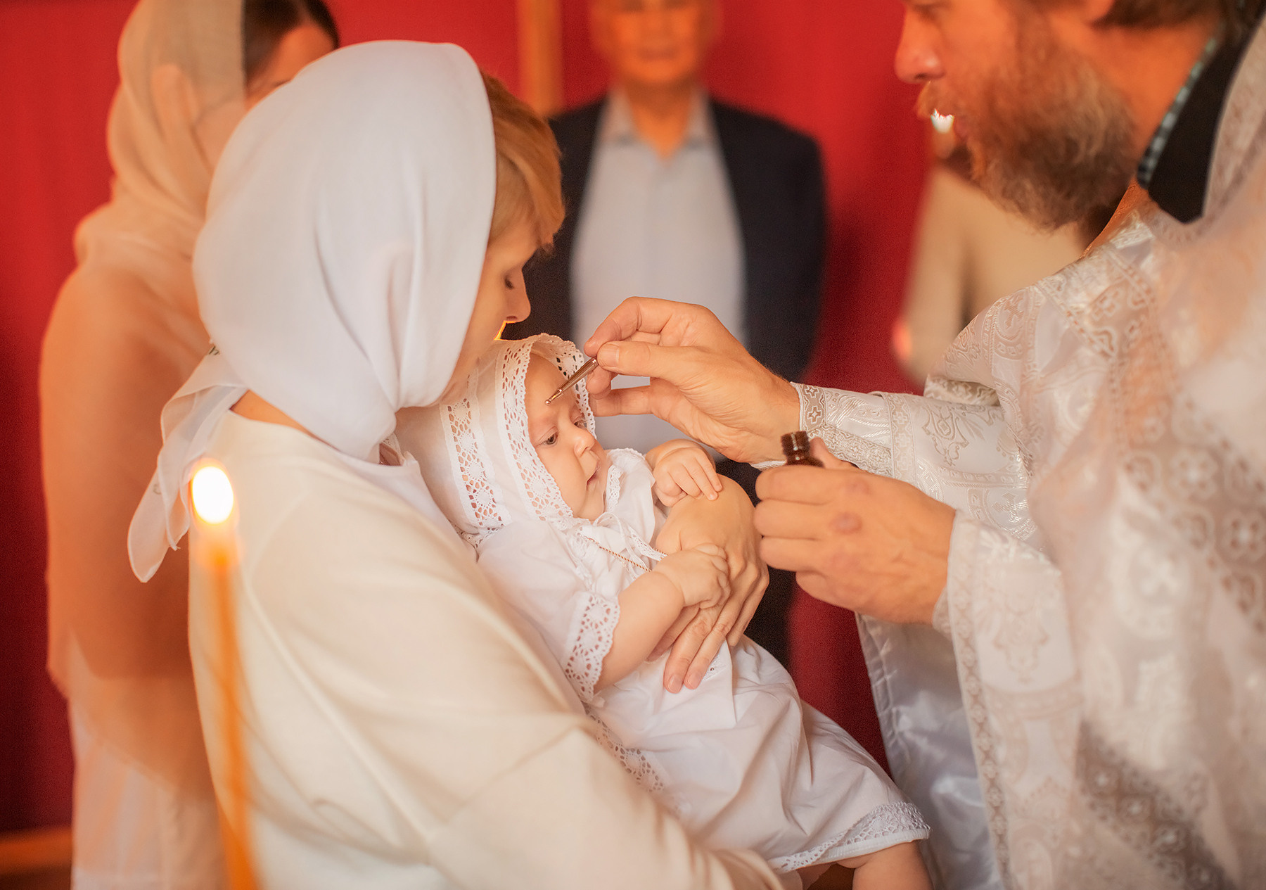 Крещение. Детский и семейный фотограф Зоя Павкина