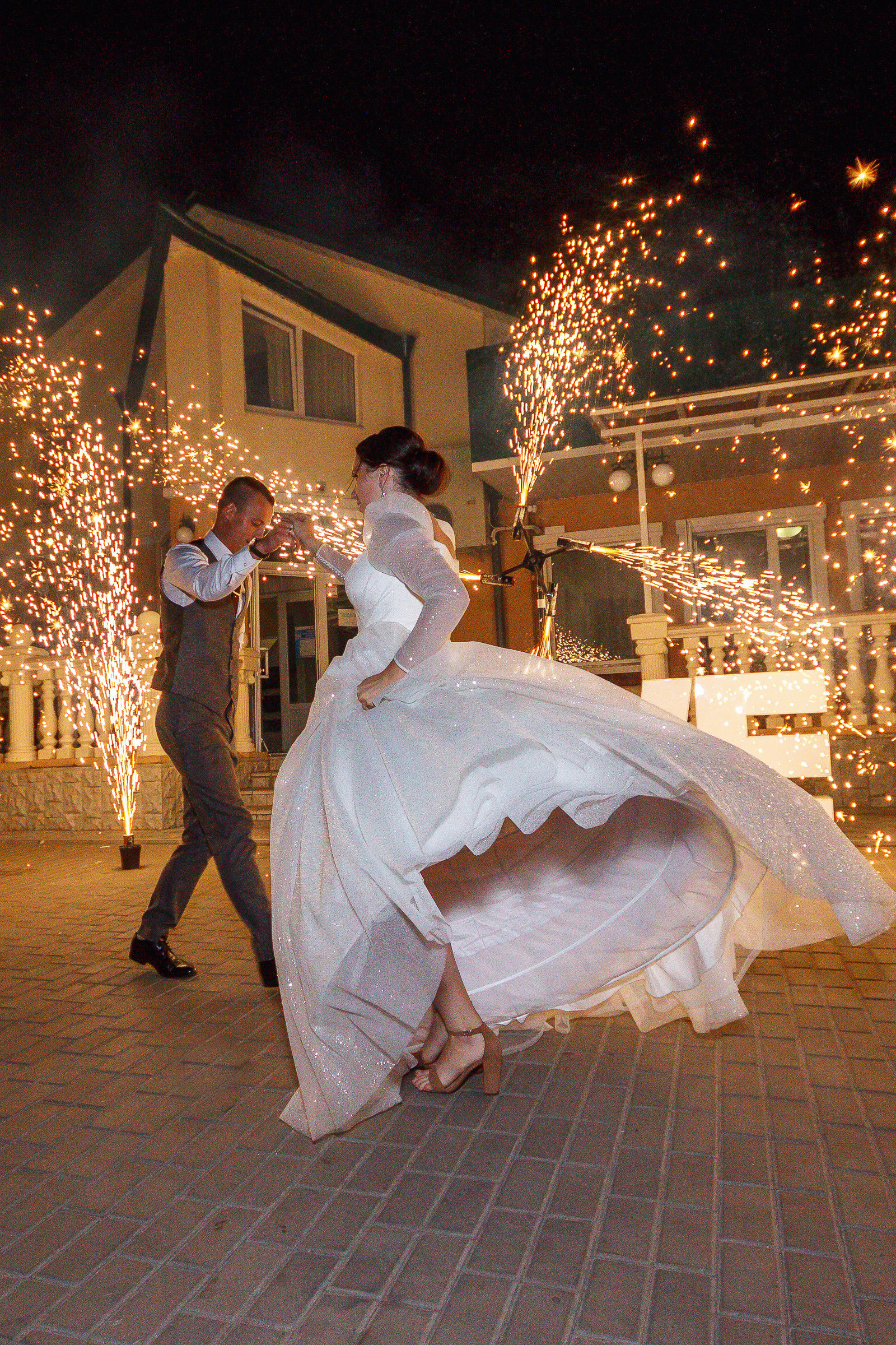 Свадебный фейерверк