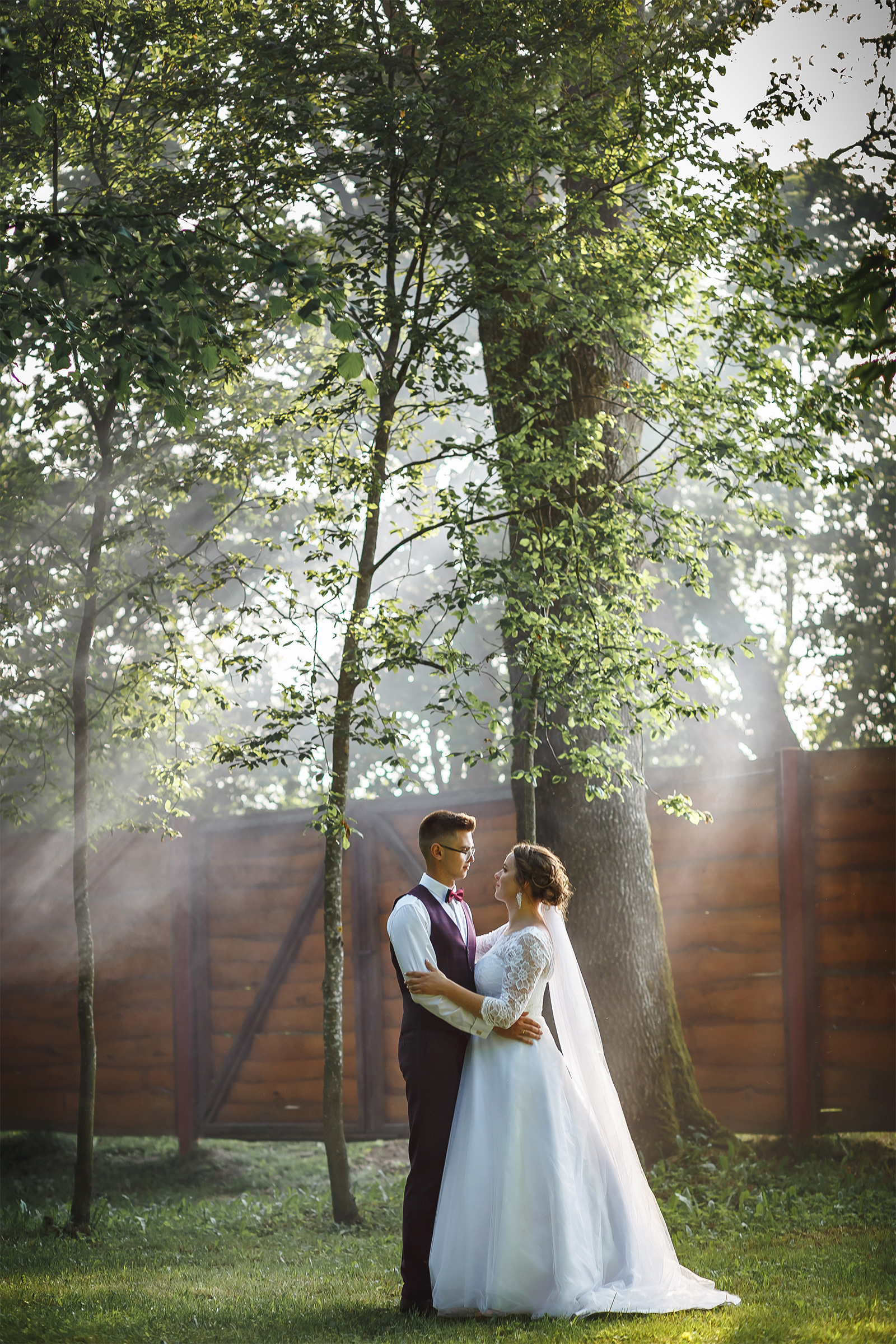 Kolorowy dym na wesele