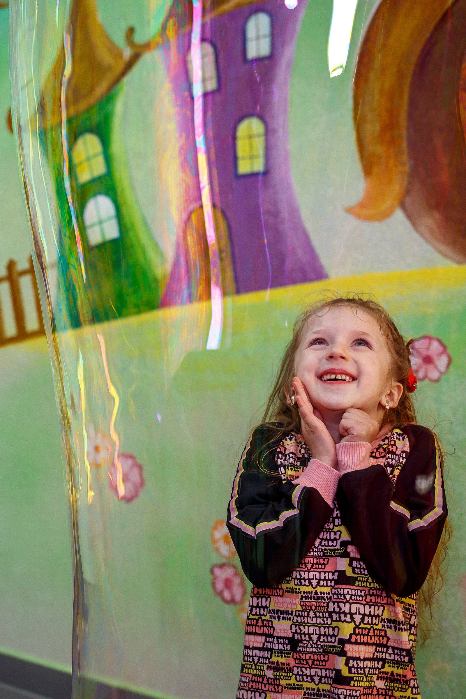 В мыльном пузыре