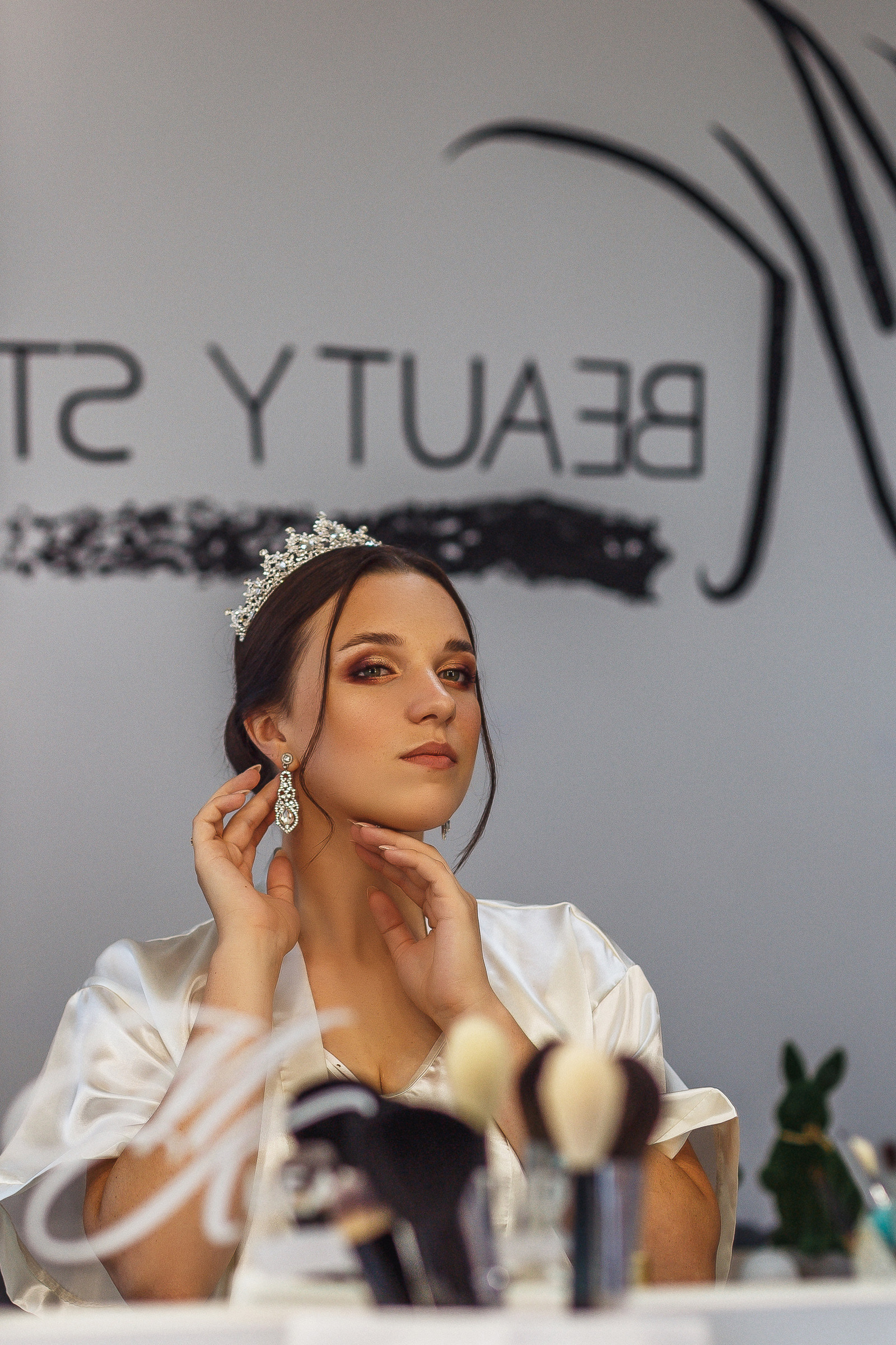 Макияж невесты в Мостах