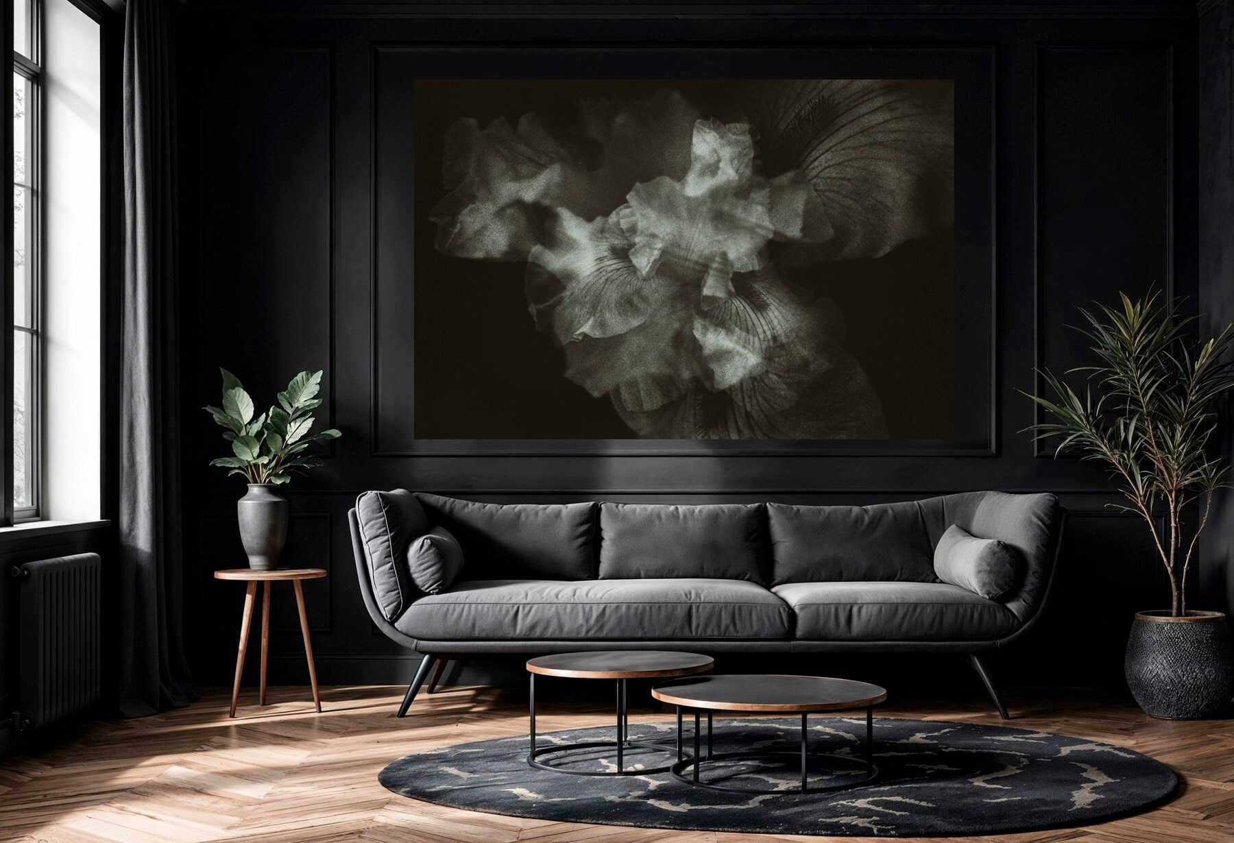 Flowers. Visual artist