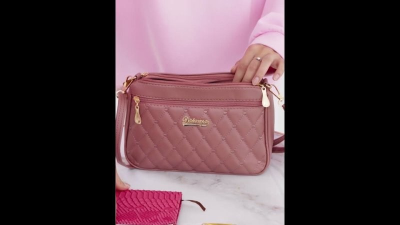 Съемка розовой и черной сумки для маркетплейса. Студия коммерческой съемки ХВОЯ