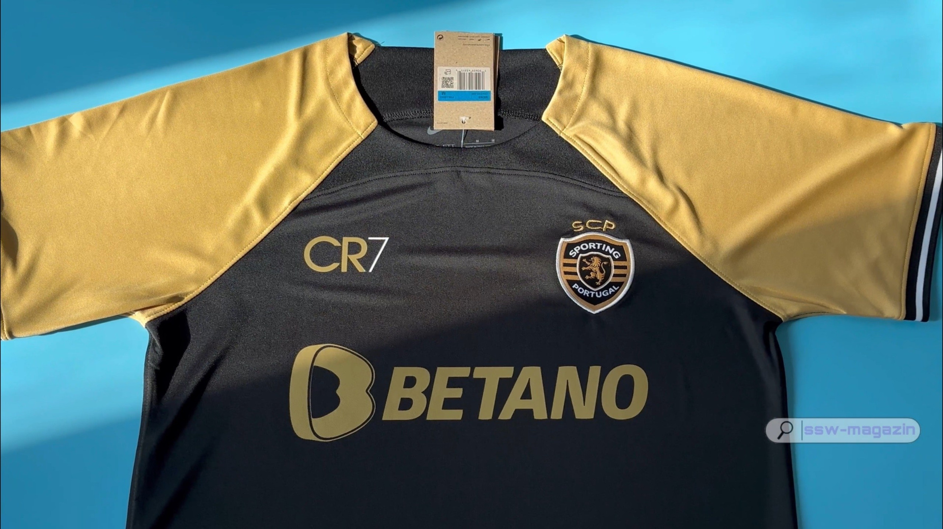 Обзор на футболку Sporting CR 7. Футбольный магазин — ssw_magazin