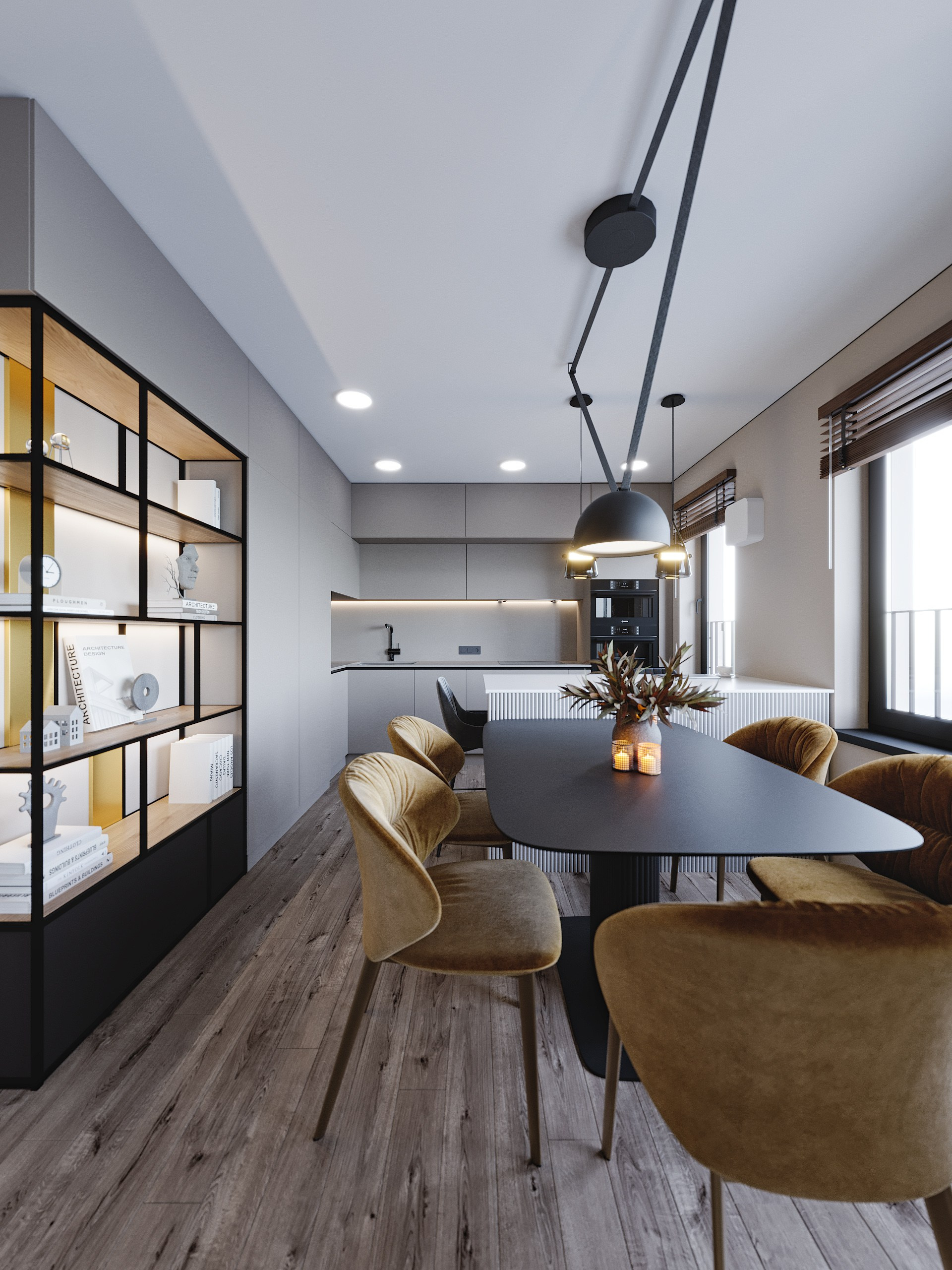 Проект VEAS. Дизайн интерьера в Новосибирске, Мире, Онлайн | Студия дизайна интерьера TWOREZ