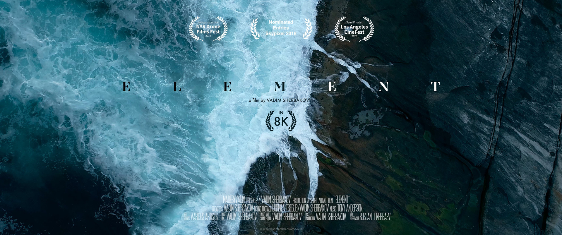 Short films in 8K. Short films by Vadim Sherbakov