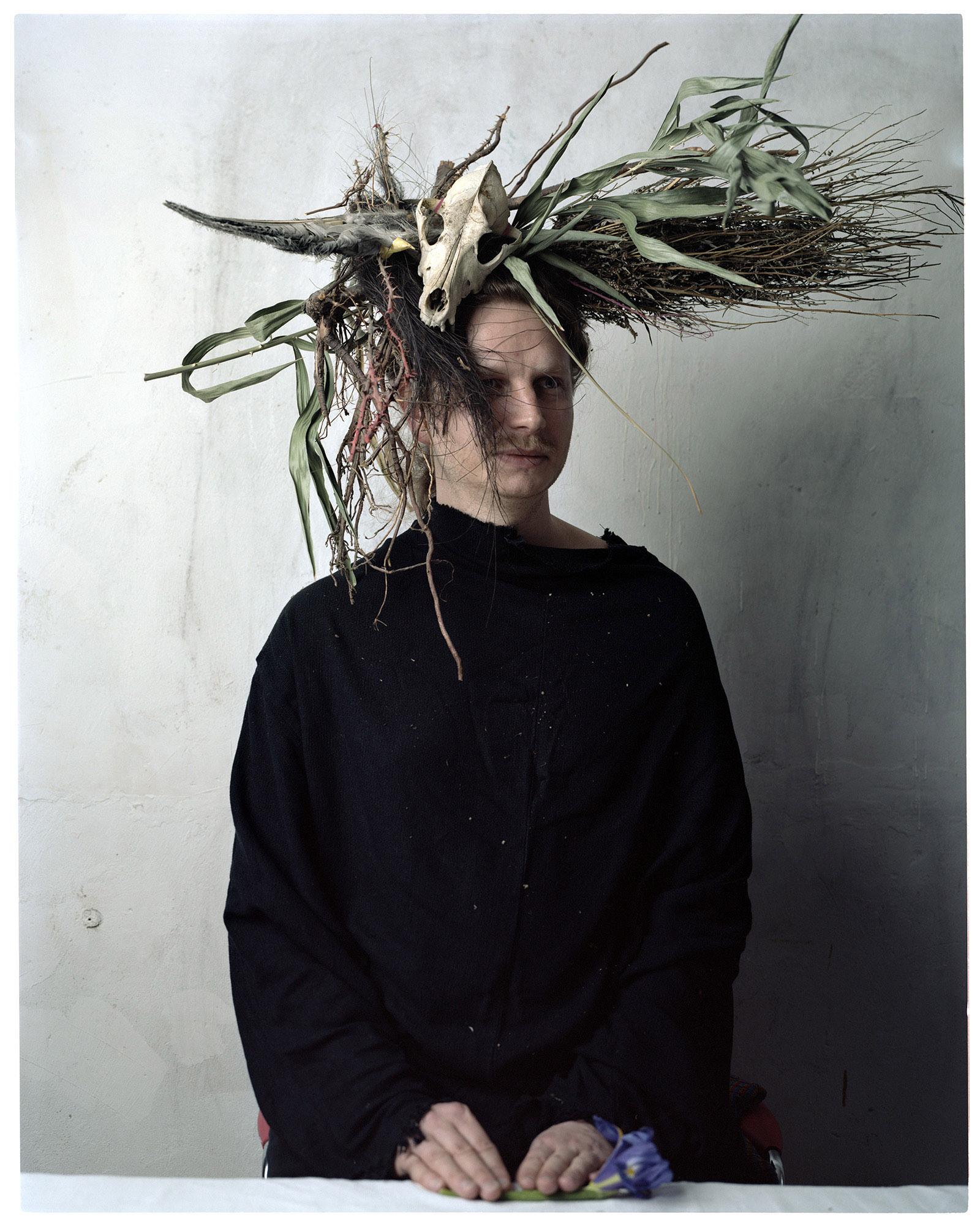 Portrait of the artist Mikhail Buntin.