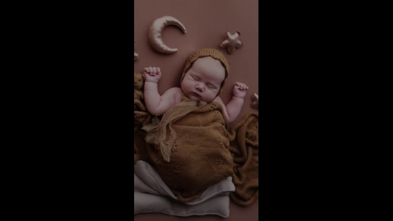 Полиночка, 1 месяц. Фотограф новорожденных в Новокузнецке Анна Горошникова
