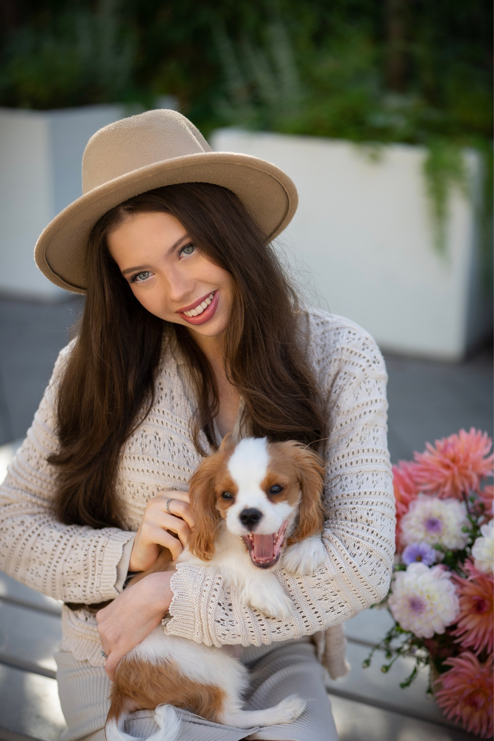 Девушка со щенком. Ваш фотограф Tetiana Kolos, найду самый удачный ракурс и словлю момент