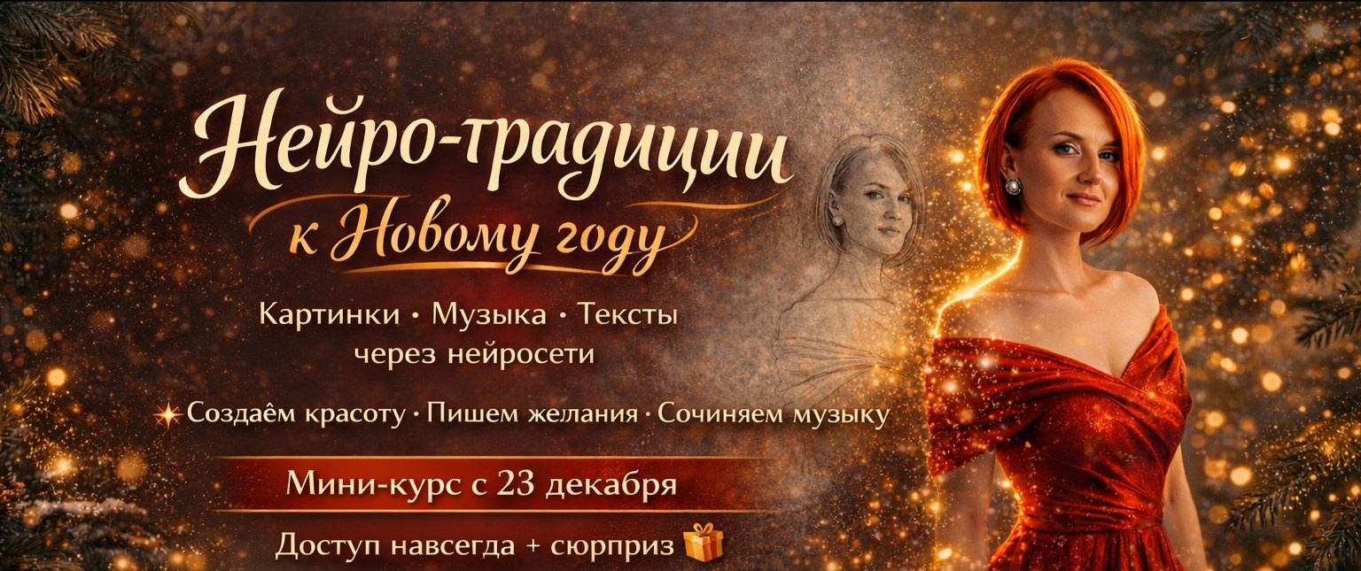 Мини-курс «Нейро-традиции к Новому году». (1). ФотоХудожник Харитонова Ирина г. Санкт-Петербург