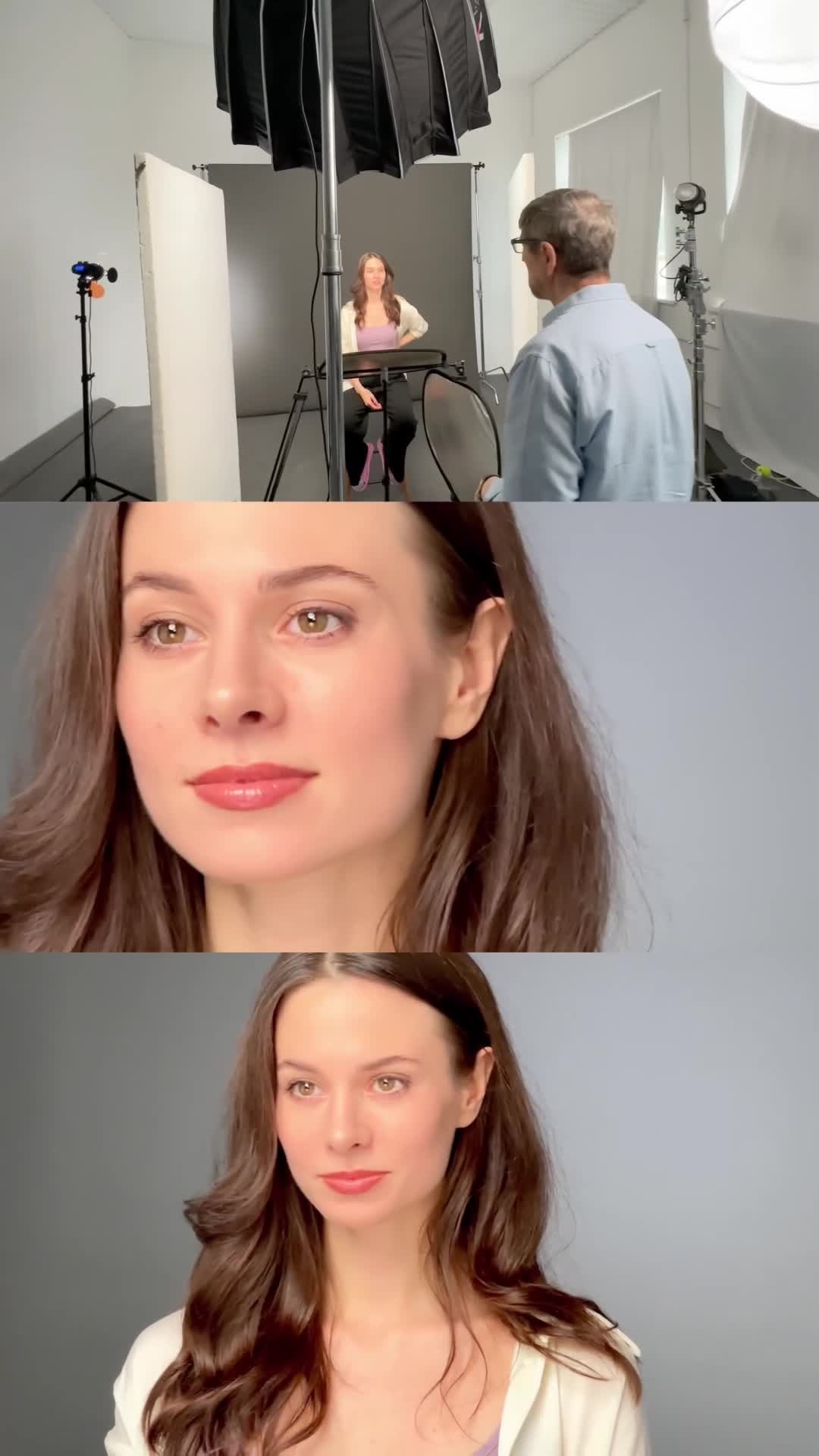 Екатерина базовое актерское портфолио. Портретная съемка в Москве, студийный фотограф Игорь Фомин