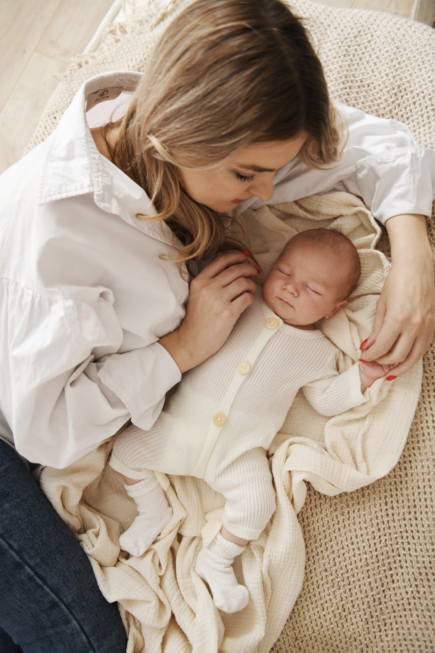 Съемка новорожденного в НАТУРАЛЬНОМ стиле