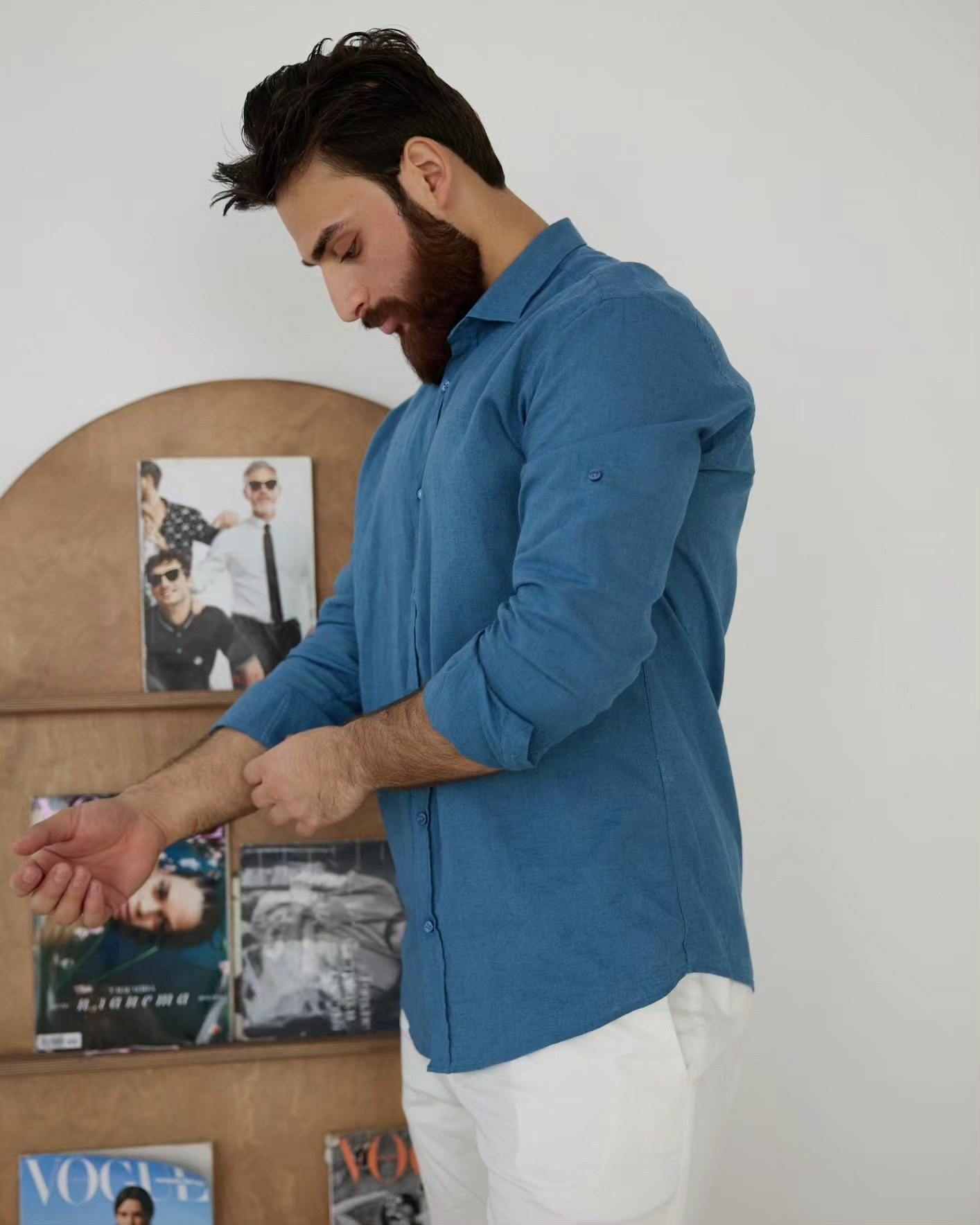 Предметная съемка рубашек для маркетплейсов