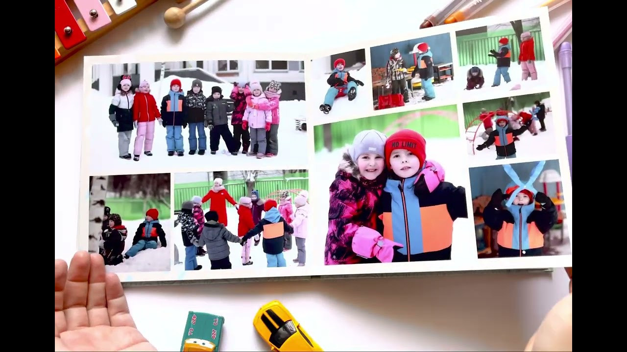 Выпускные альбомы для детского сада. Семейный и детский фотограф Беспалова Анна