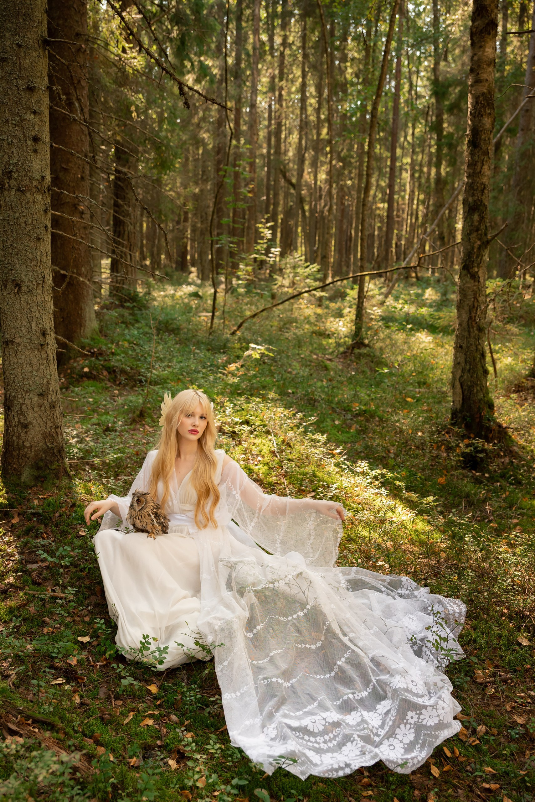 Силуэтные платья. Фотограф Ирина Богатырева