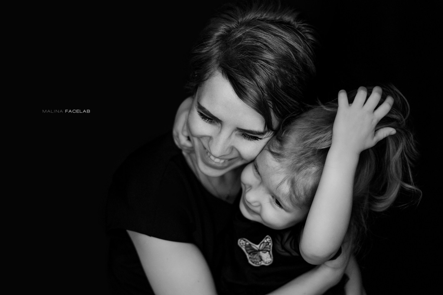 Черно-белые портреты детей и родителей. Фотограф в Санкт-Петербурге Марина Парникова