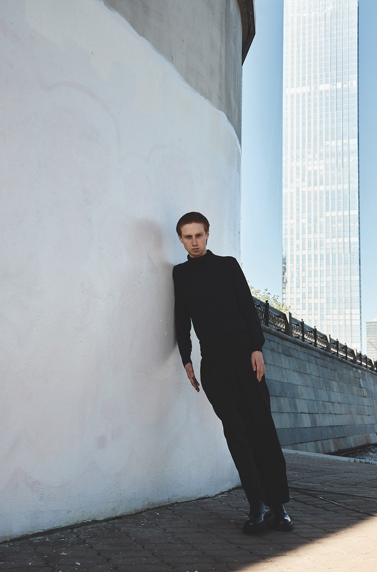 Portrait. Fashion photographer and art director