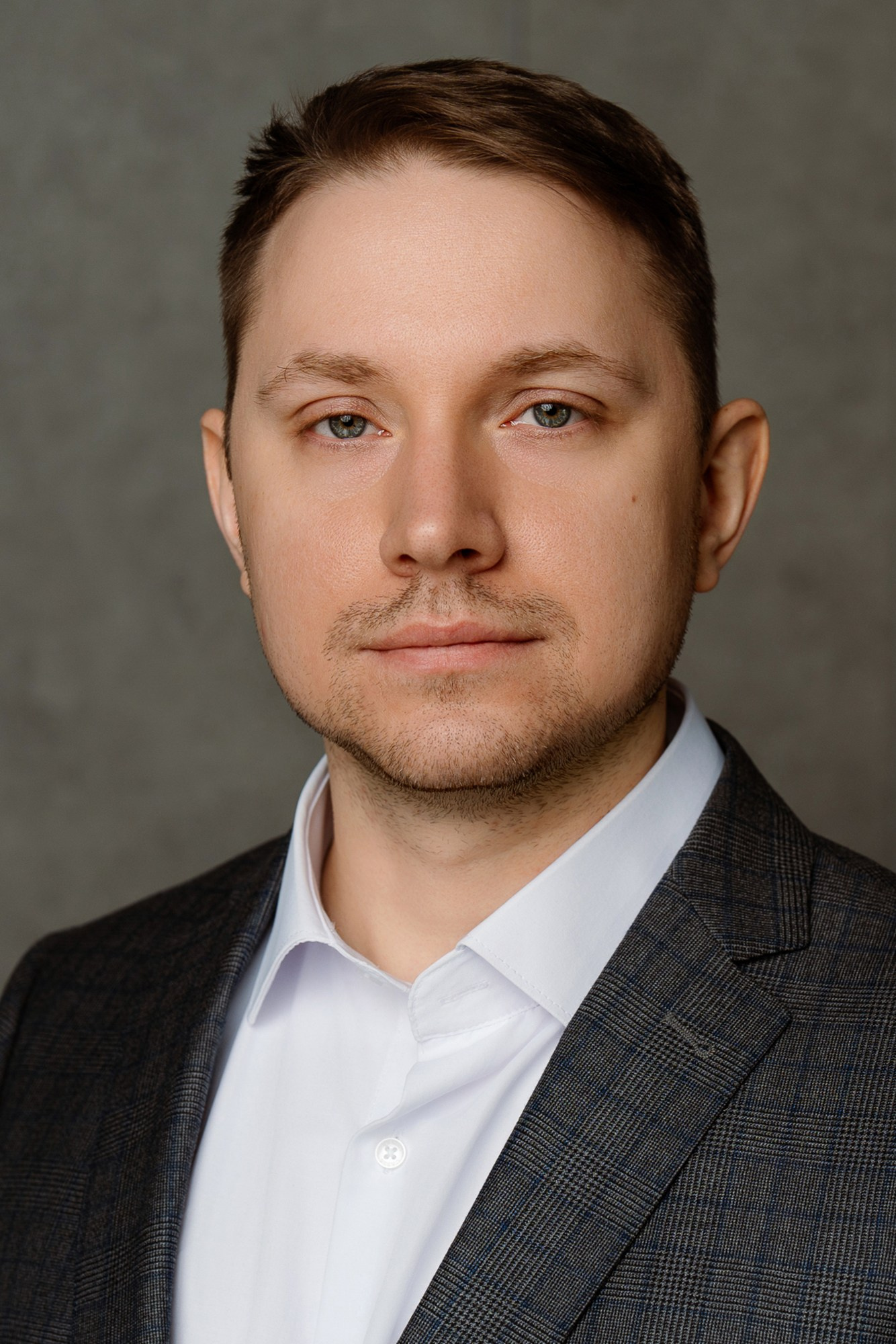 Крупный план делового портрета для корпоративных материалов