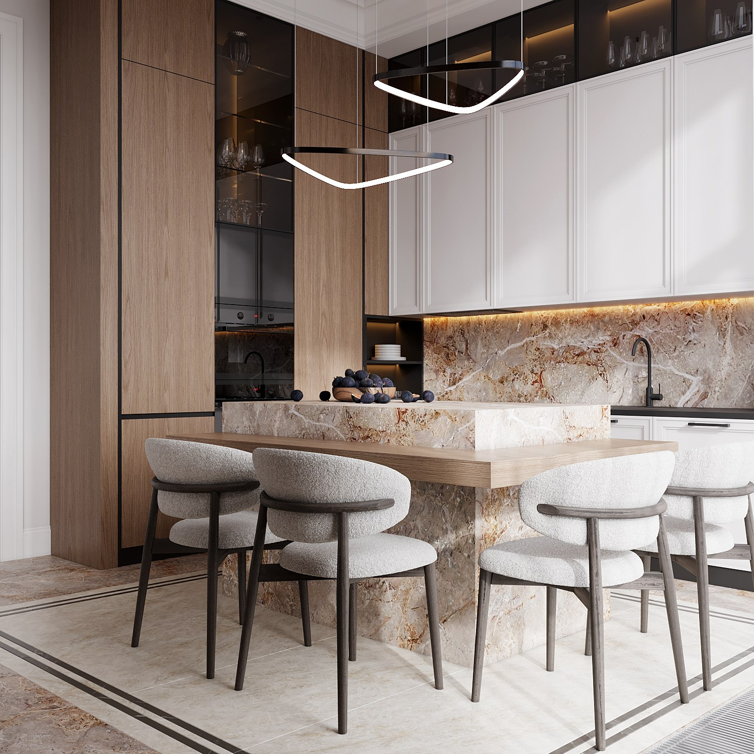 ЖК Река 2. Дизайн интерьера в Москве