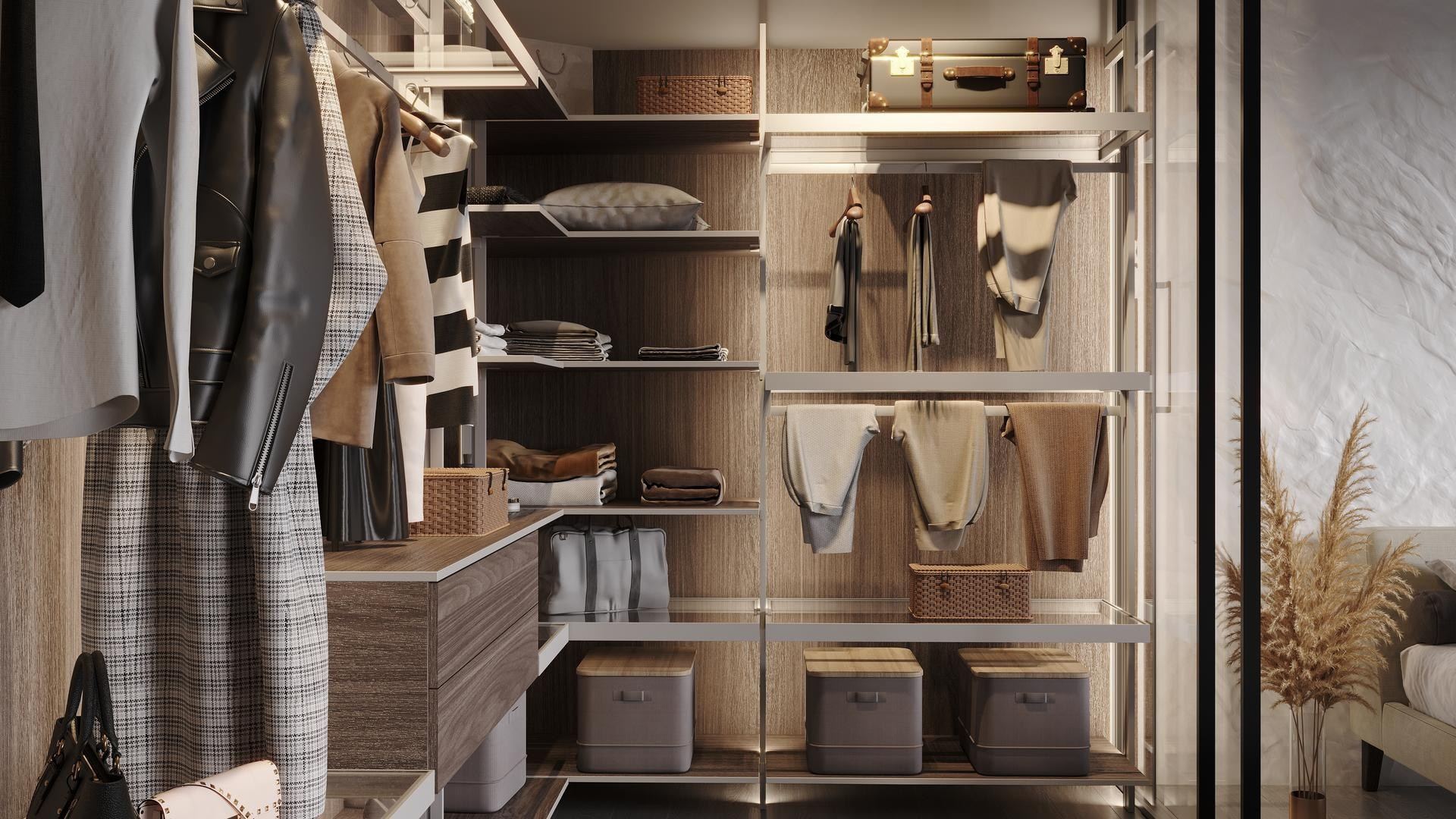 Гардеробные системы MGS мебель. MGS мебель в Ростове-на-Дону. Высочайшее качество исполнения. Инновационные и классические материалы. MGS mebel Ростов