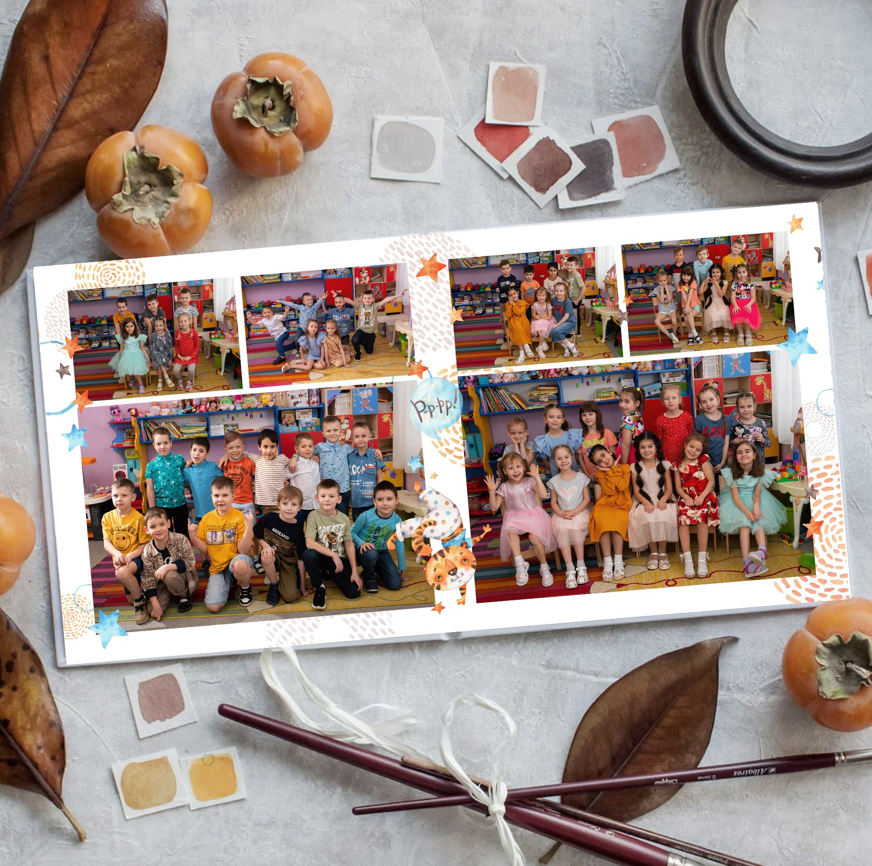 Выпускные книги для детского сада. Семейный и детский фотограф Долгопрудный, Мария Кухтарова
