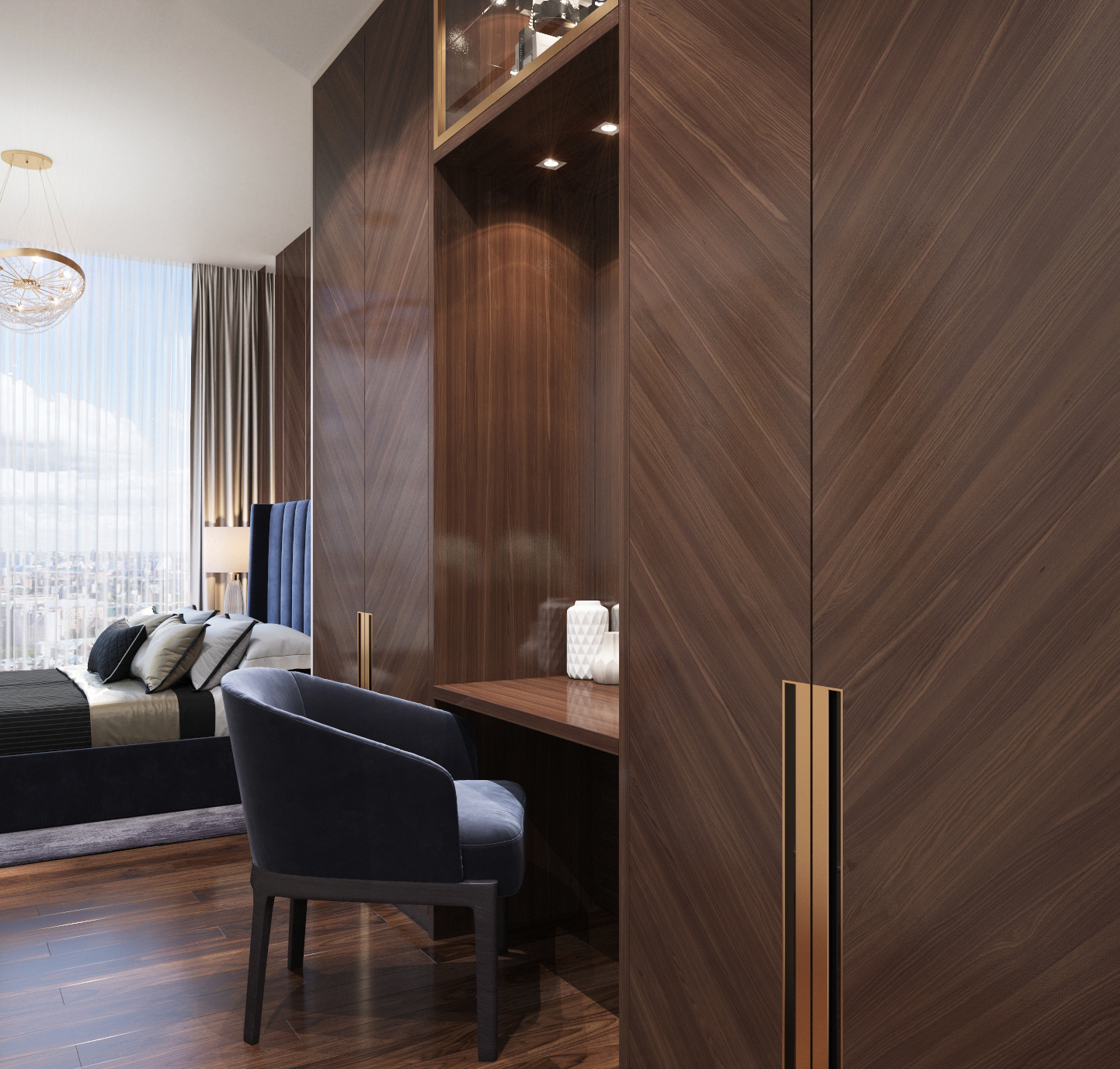 Туалетный столик в спальне