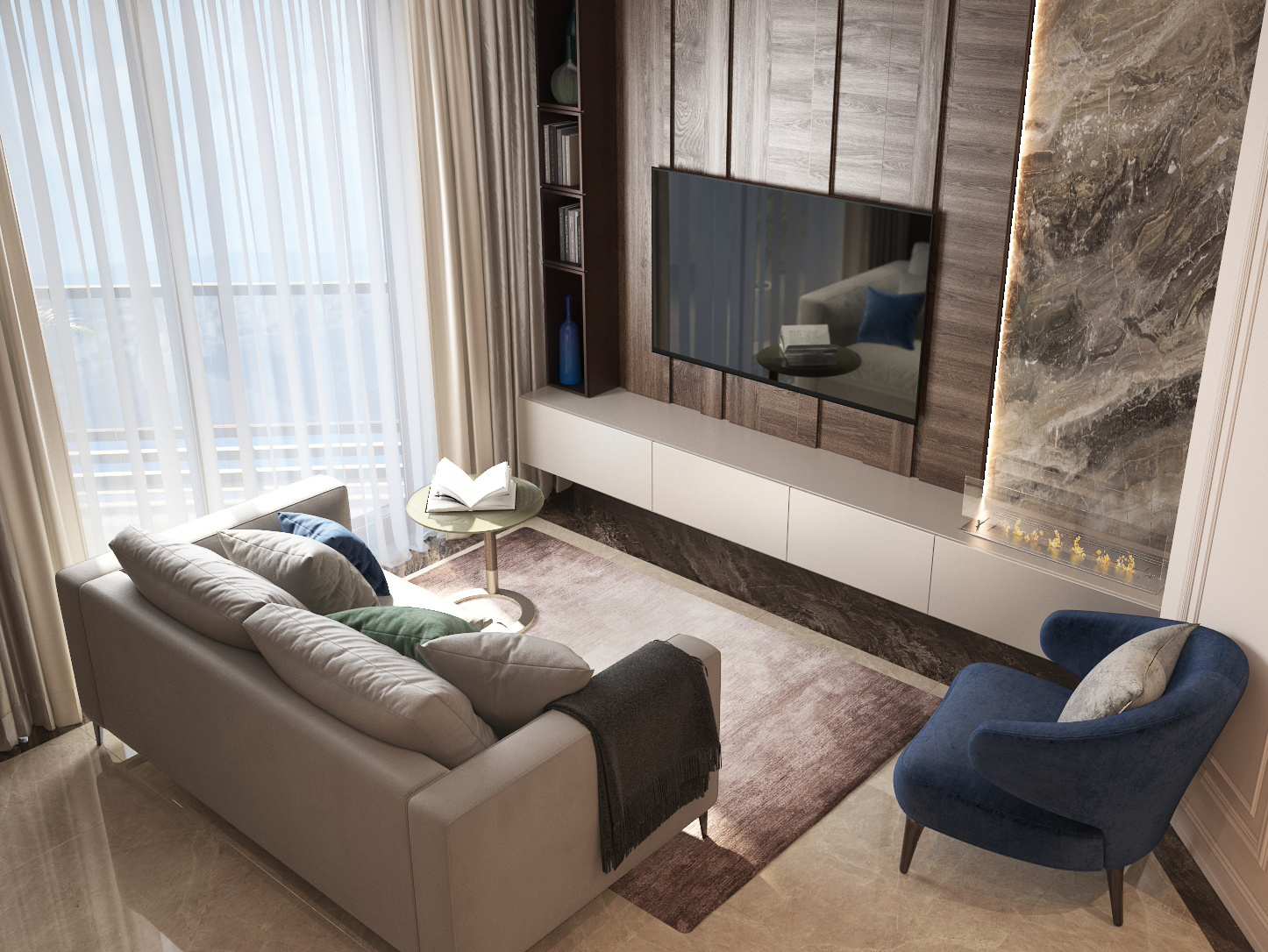 Стильный современный интерьер