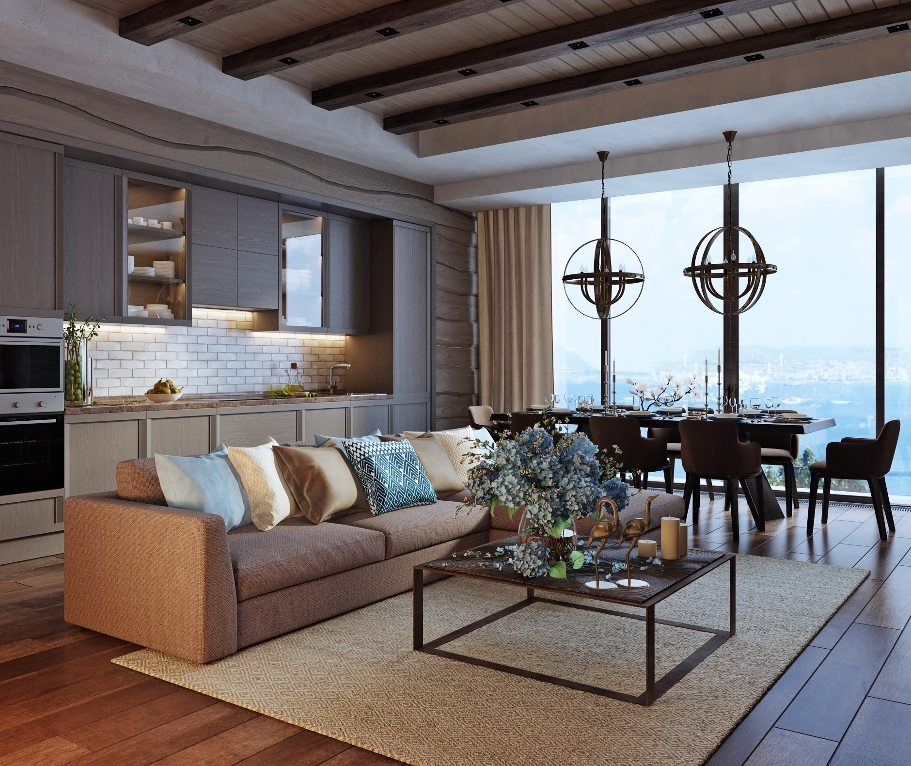 Дизайн дома у моря