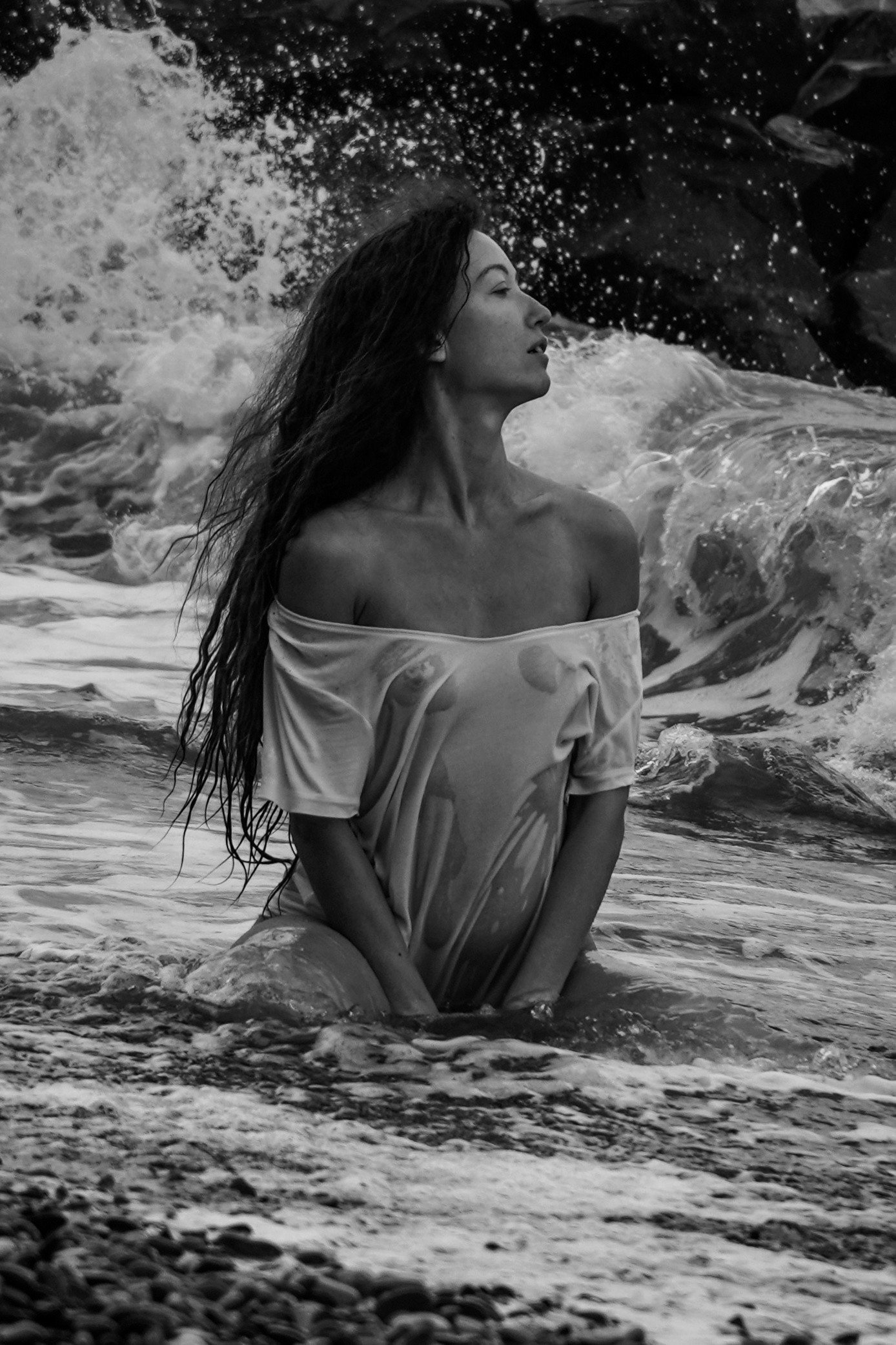 Ева Nude морская. Фотограф в Сочи Марина Барс