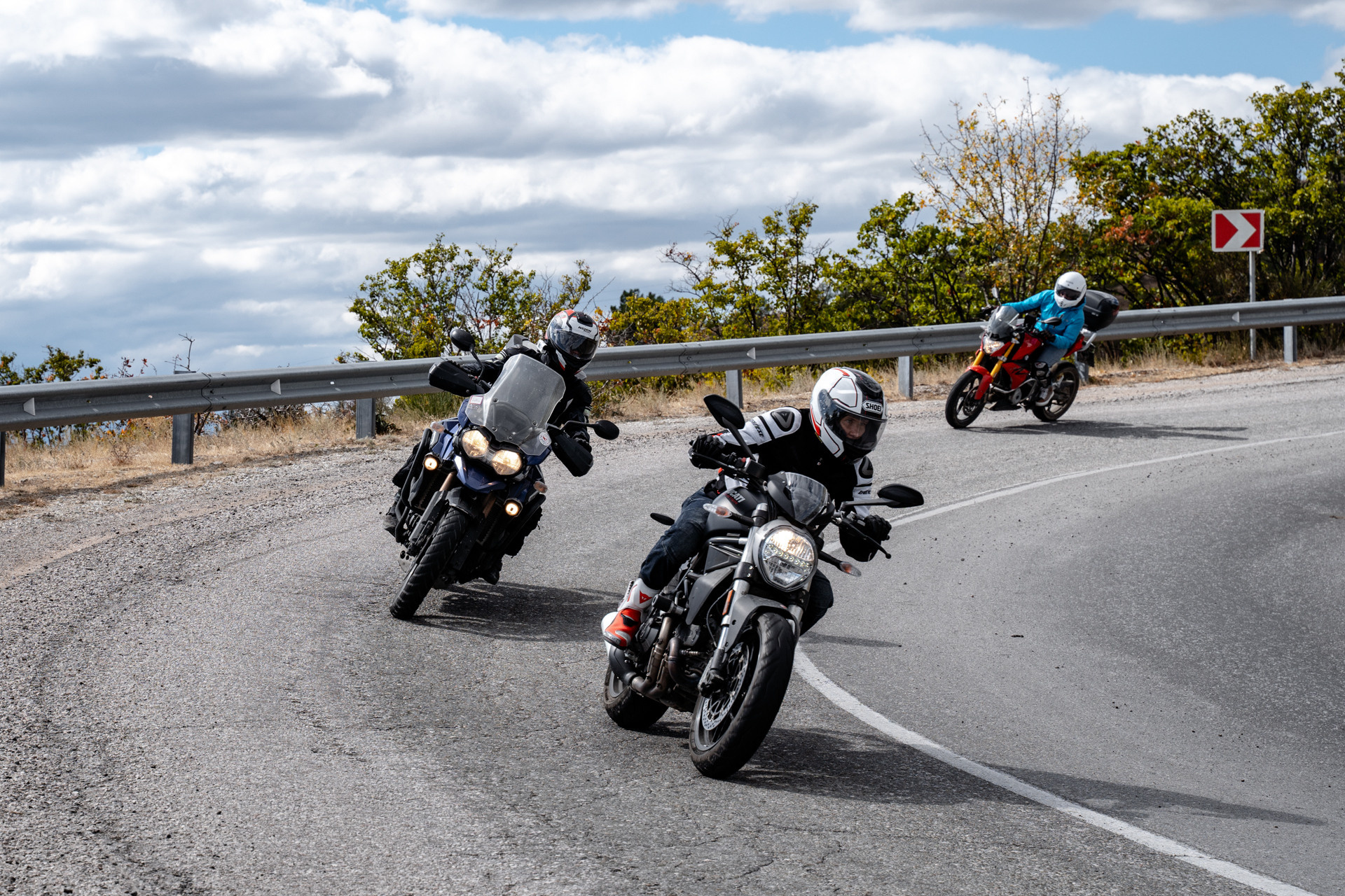 Занятия по безопасному управлению мотоциклом Владимир Оллилайнен