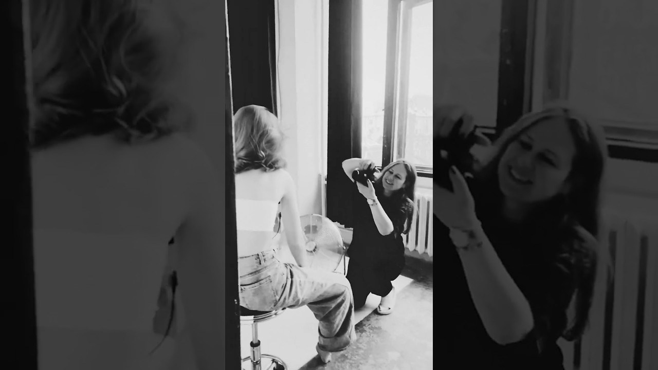 Бэкстейдж со съемок портретного фотографа и видеографа Екатерины Кошеренковой в Москве