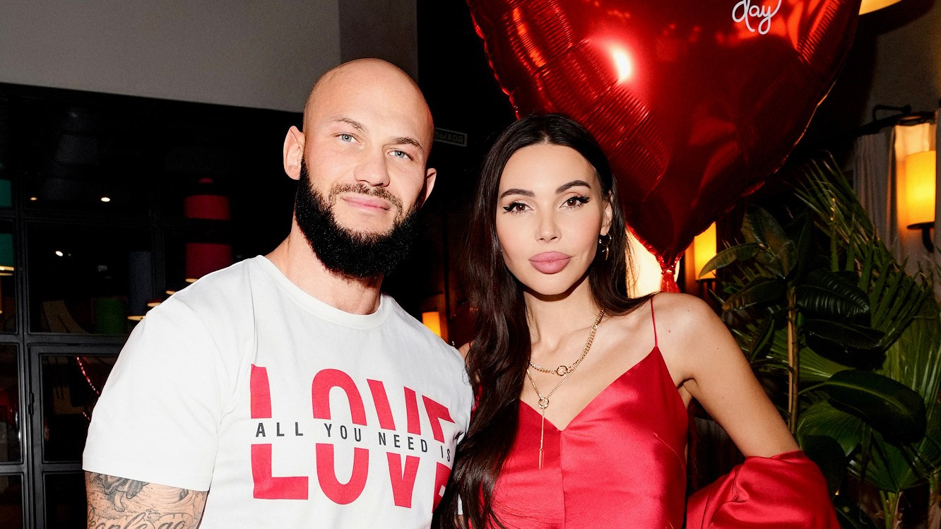 Valentine's Day. Оксана Самойлова и Джиган. Фотограф Ирина Калмыкова | Москва | Санкт-Петербург