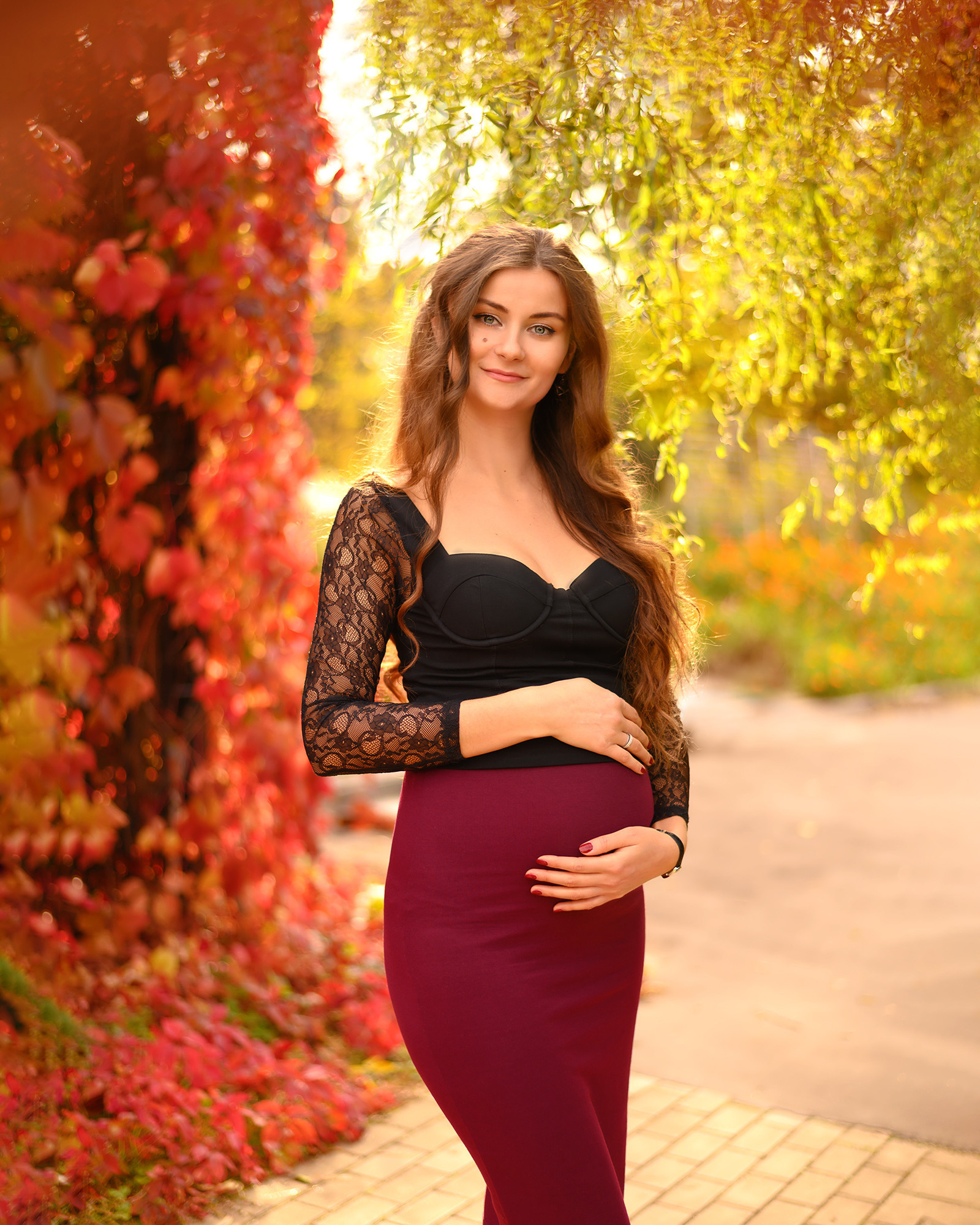 Съемка беременности. Свадебный видеограф в Москве Никонова Анна