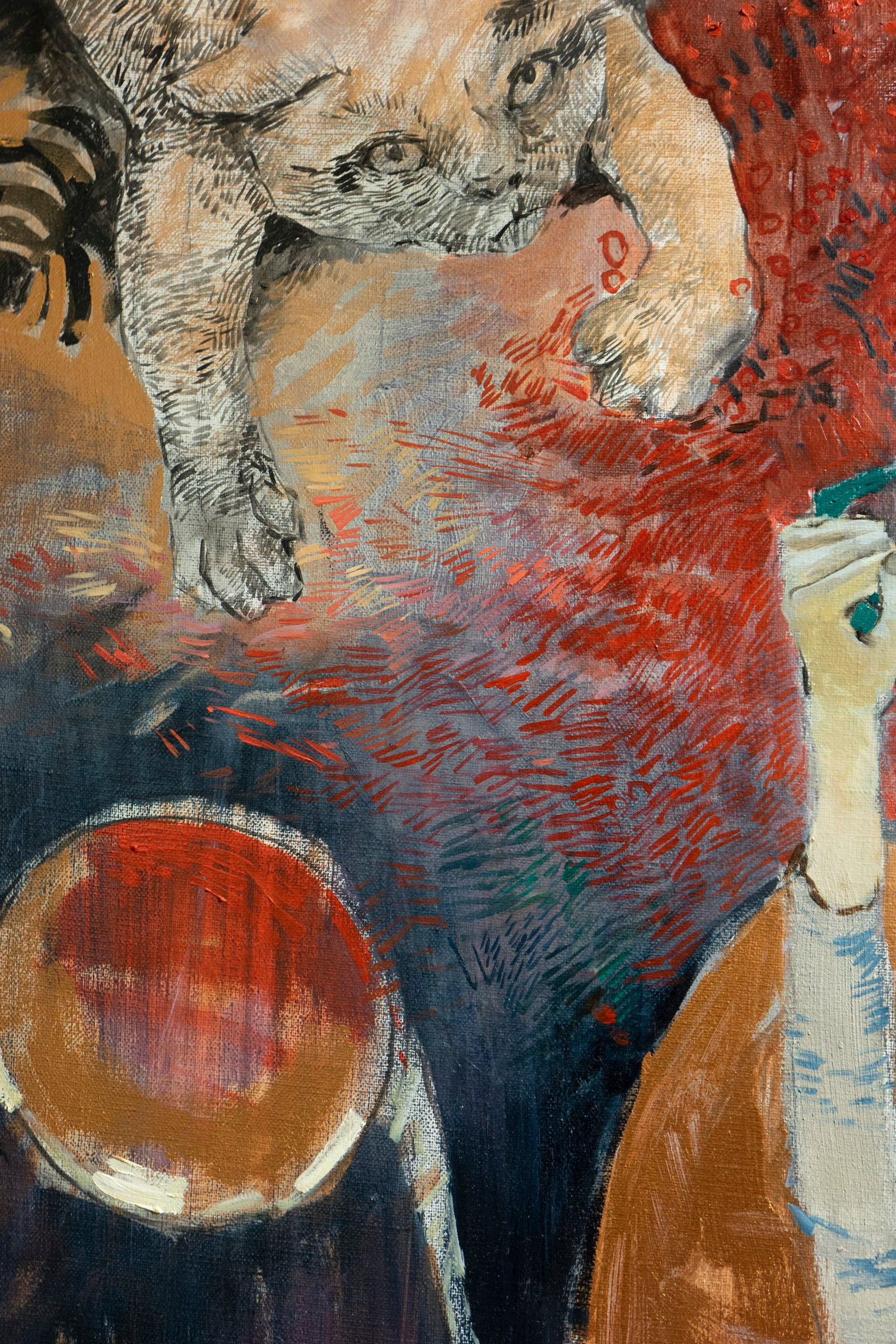 2021. Paintings by the artist Sergey Ratchin