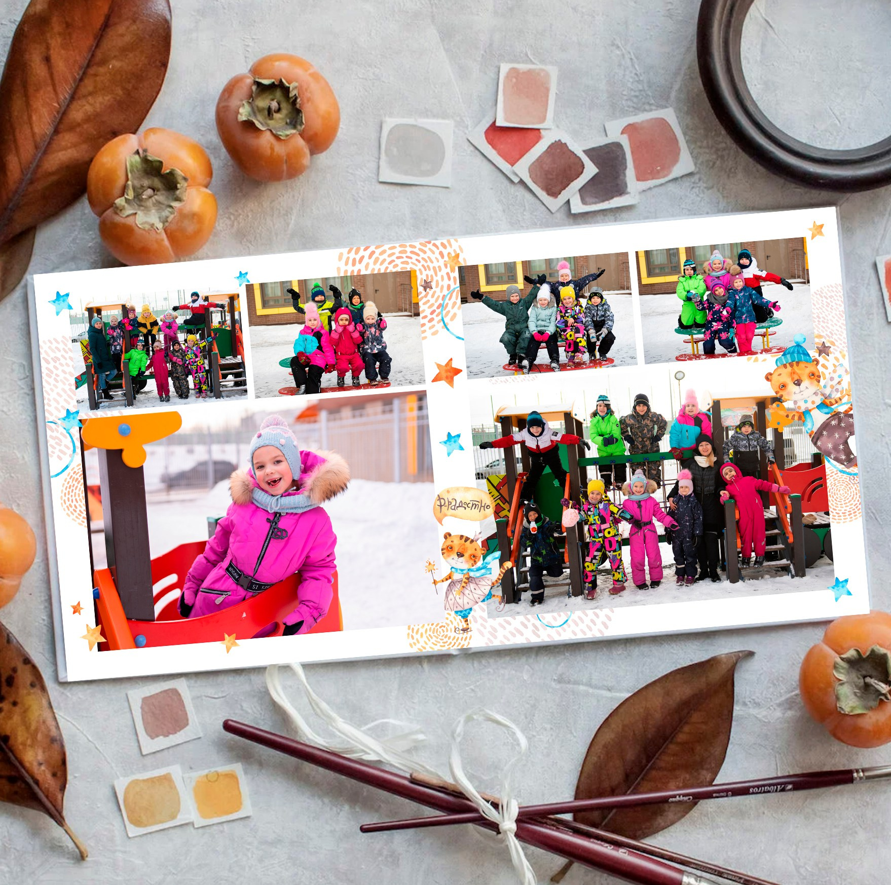 Выпускные книги для детского сада. Семейный и детский фотограф Долгопрудный, Мария Кухтарова