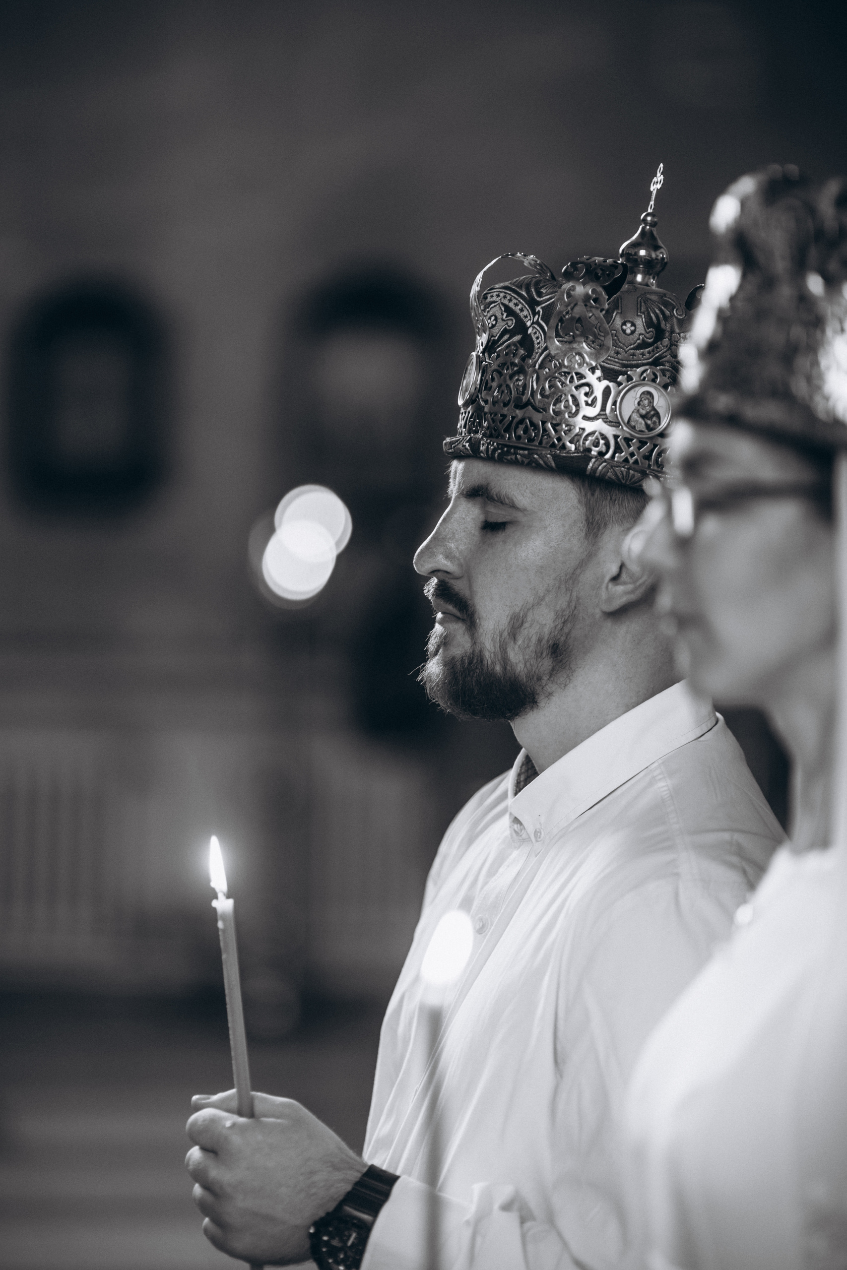 Венчание в Церкви Иконы Божией Матери Казанская на Валаамском подворье. Свадебный и семейный фотограф в Санкт-Петербурге Яцына Юрий. Видеоопер