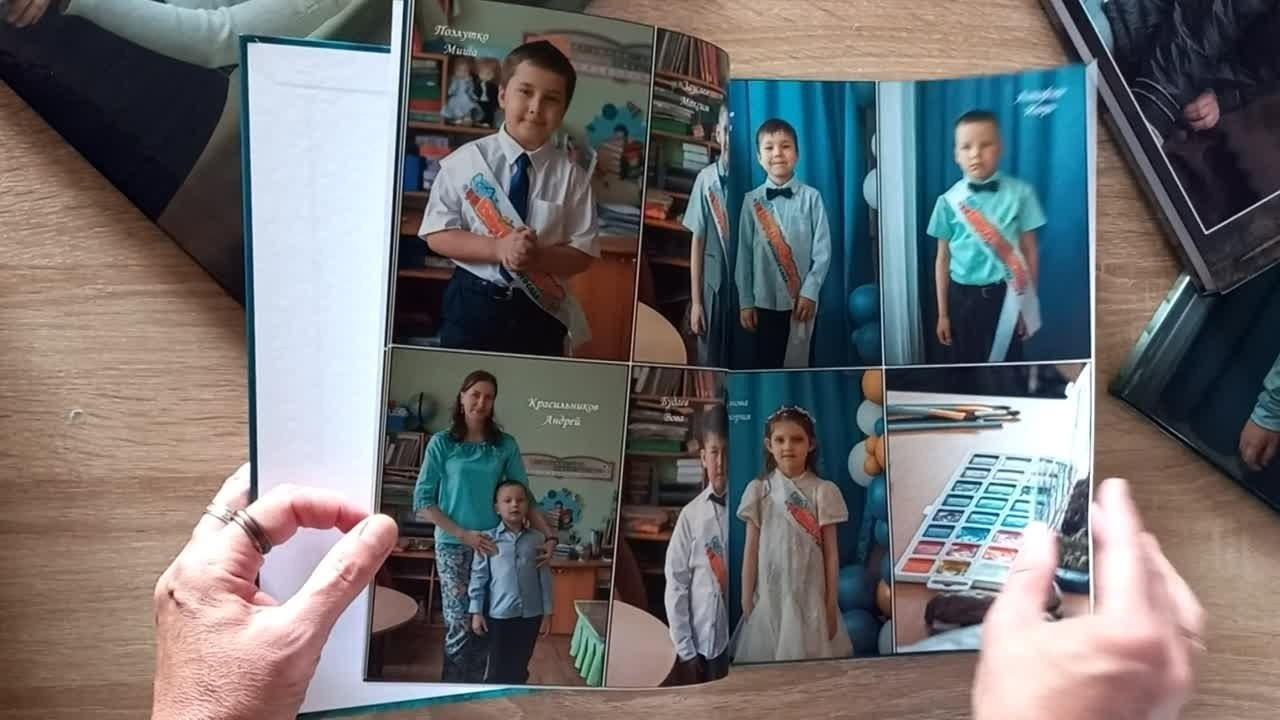 Школьный фотоальбом Садбук. Профессиональный фотограф Церковных Таинств в Чите Ткачук Юлия