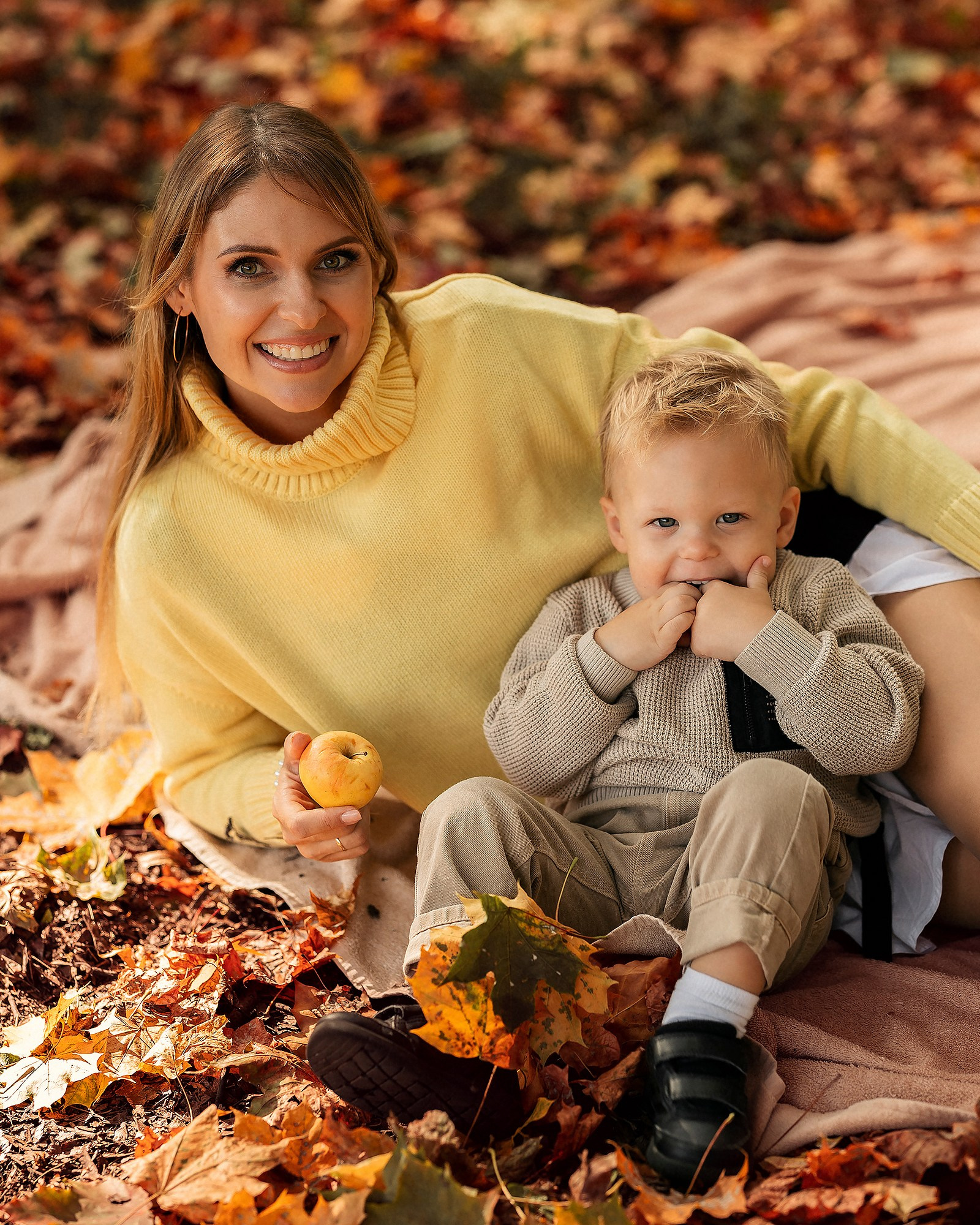 Самый вкусный осенний пикник. Женский и семейный фотограф в Москве Виктория
