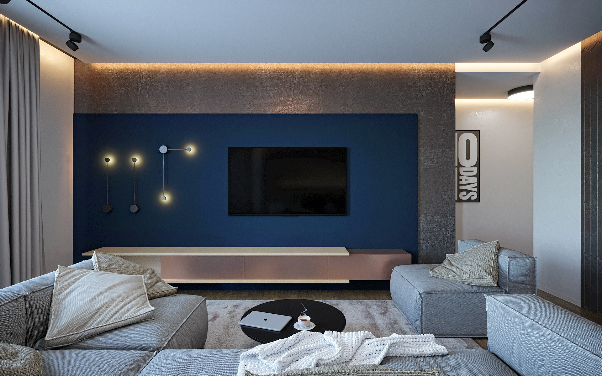 Проект OX. Дизайн интерьера в Новосибирске, Мире, Онлайн | Студия дизайна интерьера TWOREZ