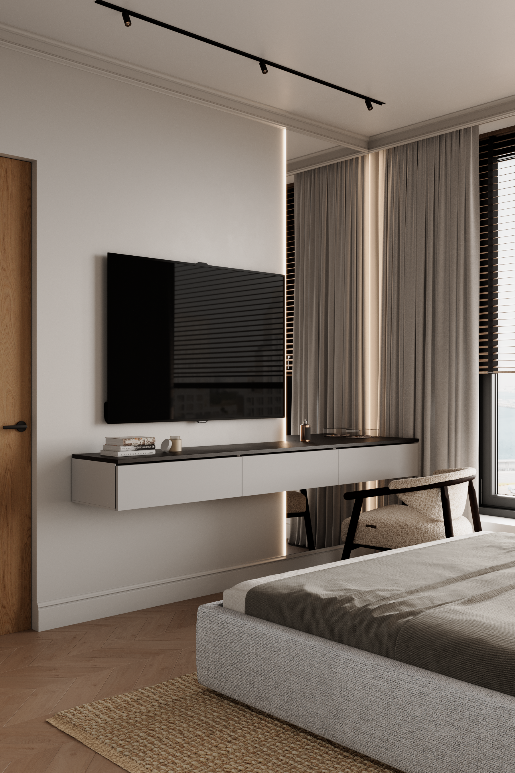 Apartments in Golden city GloraX, Saint Petersburg. Cg artist Shchapov Dmitry