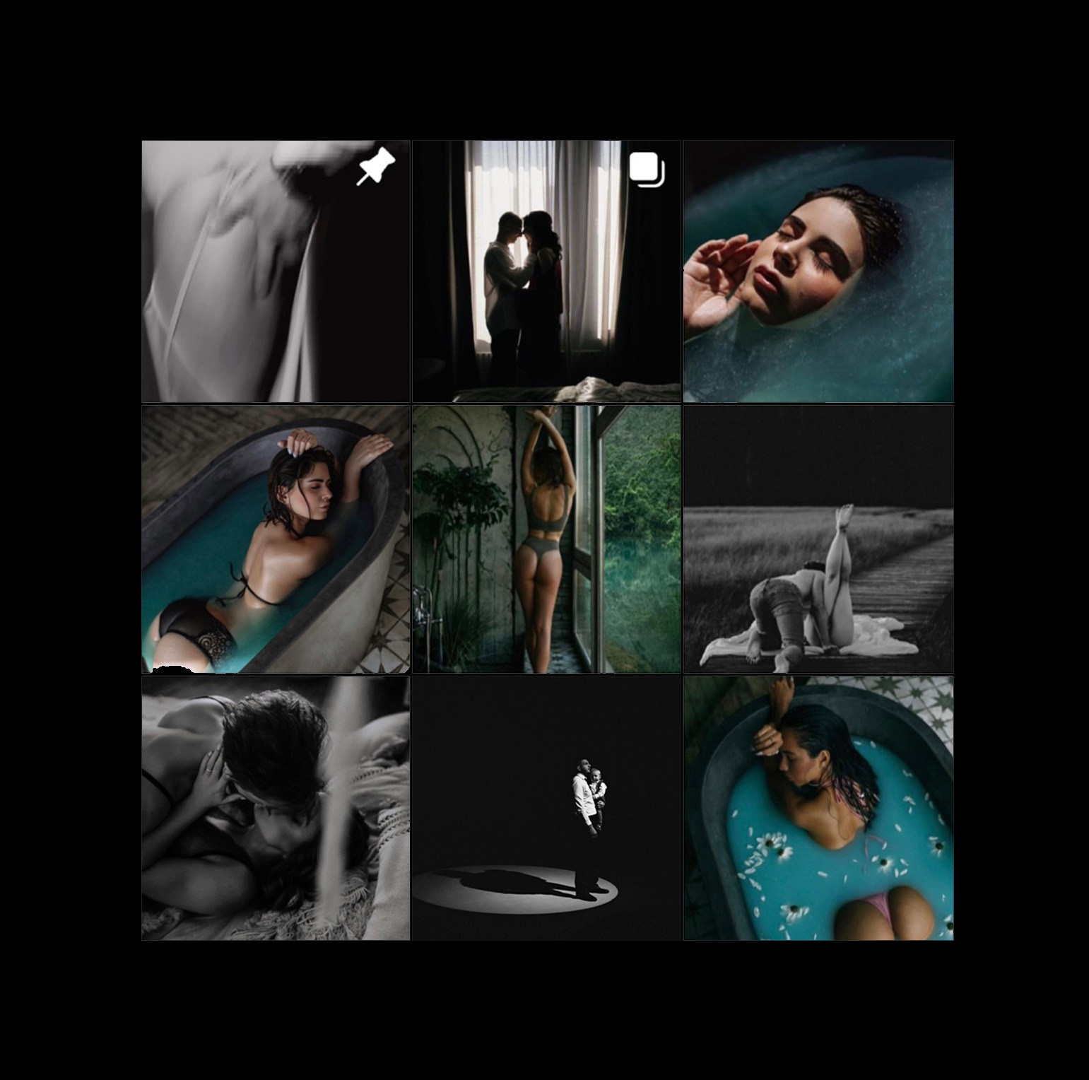 Визуал для свадебного и студийного фотографа