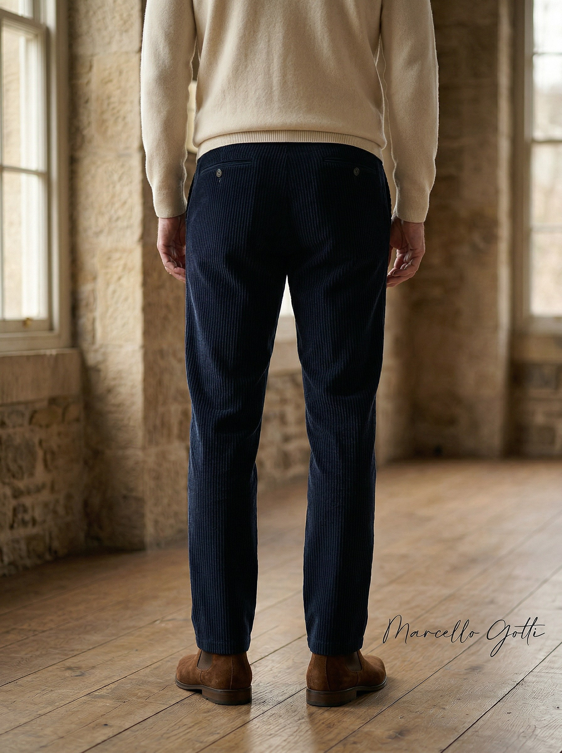 Генерация контента для вельветовых брюк