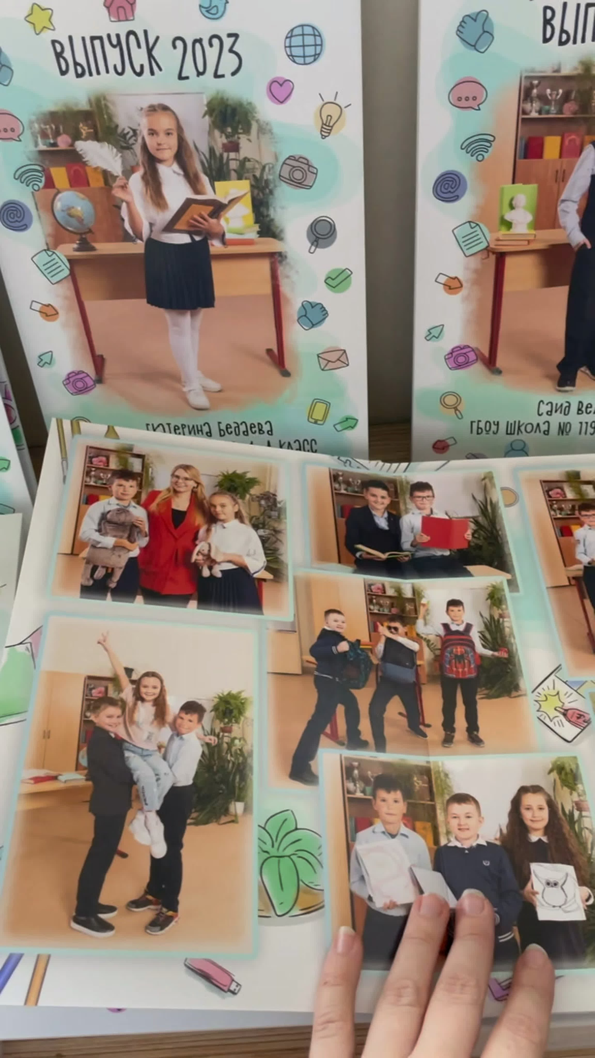 Видео готовых выпускных альбомов для начальной школы. Выпускные альбомы в Москве и Подмосковье