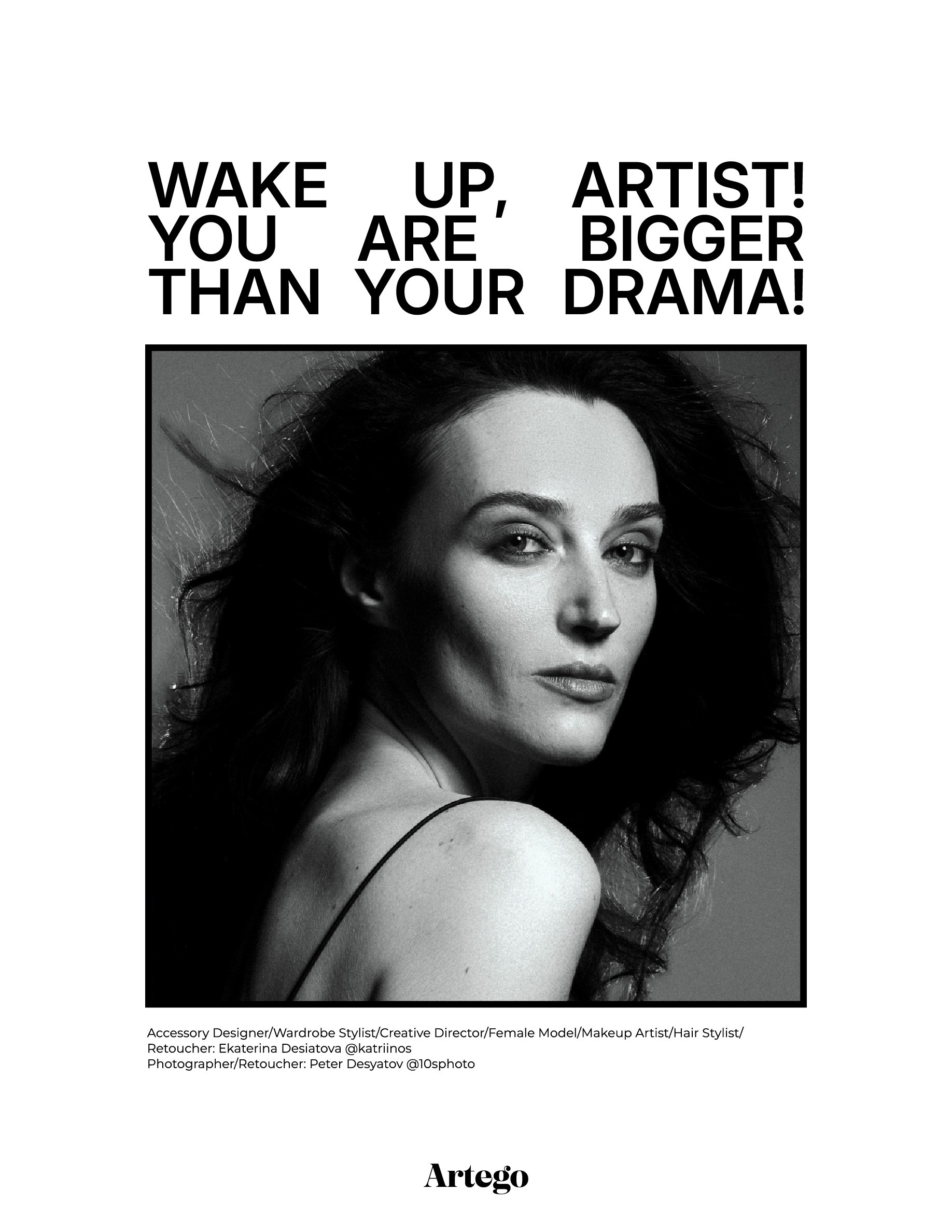WAKE UP ARTIST! YOU ARE BIGGER THAN YOUR DRAMA. Dieci production