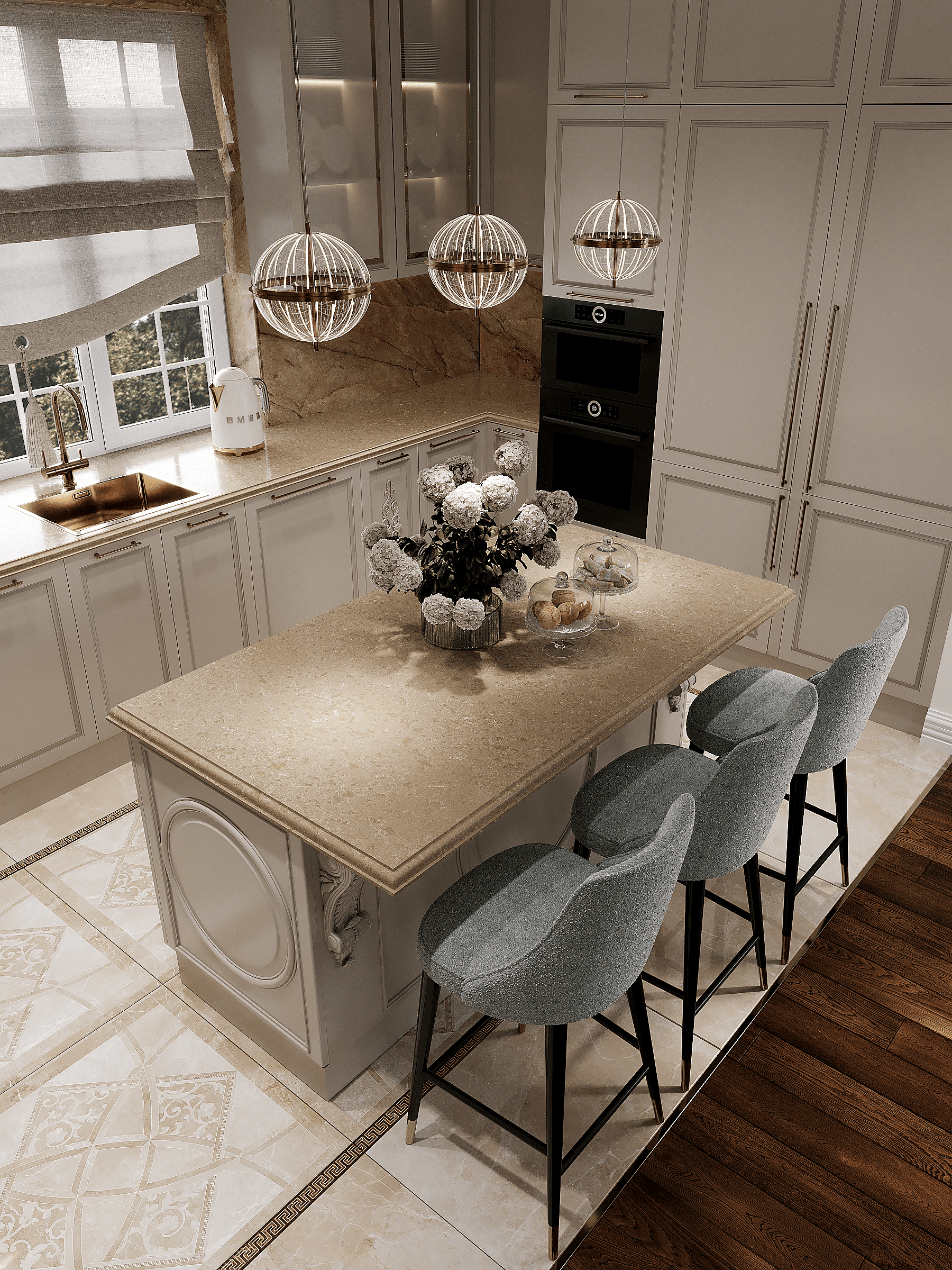 Жилой дом РУМЯНЦЕВО | МОСКВА. Design interior-Samsonyan R